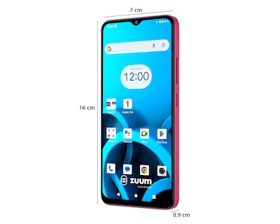 Foto 9 | Celular Zuum Stellar M5 Liberado 64 GB Tinto