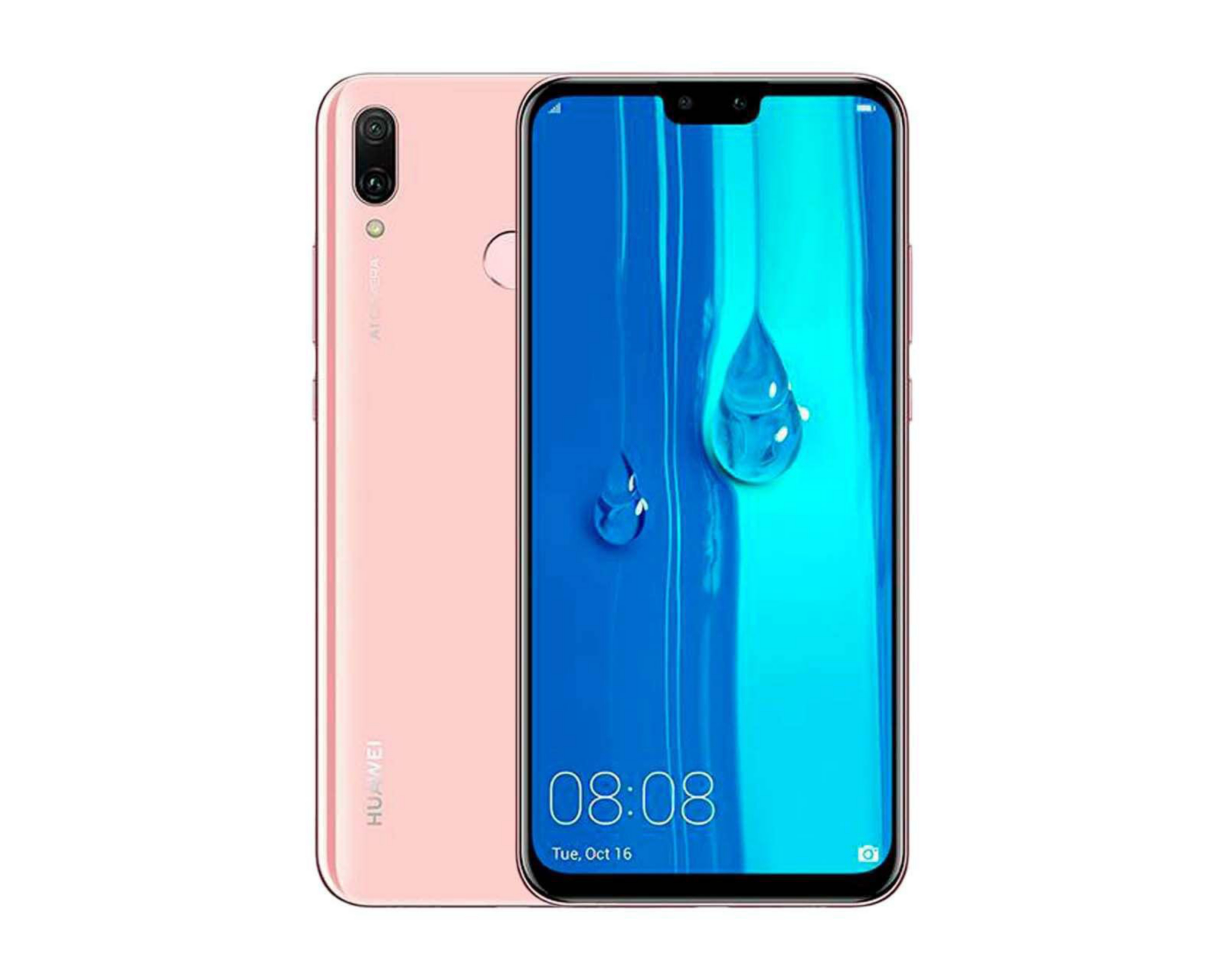 Foto 2 pulgar | AT&T Huawei Y9 2019 64 GB Rosa