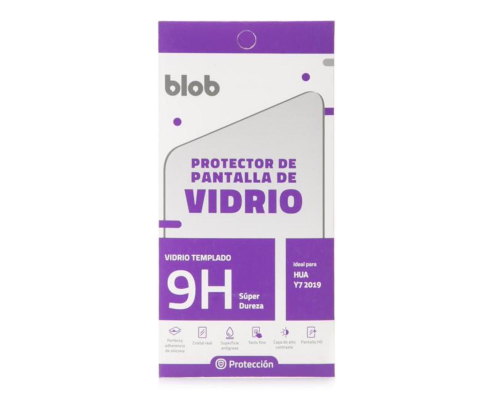 Foto 2 pulgar | Protector de Pantalla Blob para Huawei Y7 2019