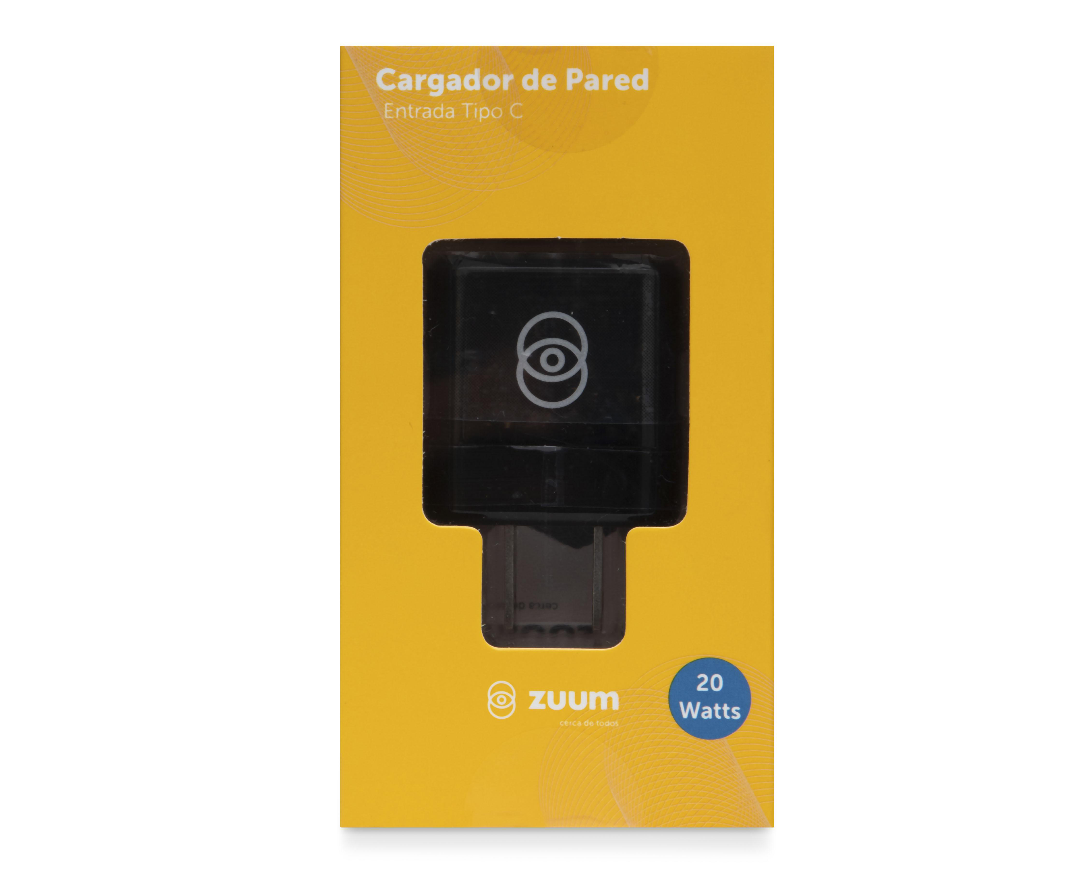 Foto 5 pulgar | Adaptador de Corriente Zuum con Entrada Tipo C 20W