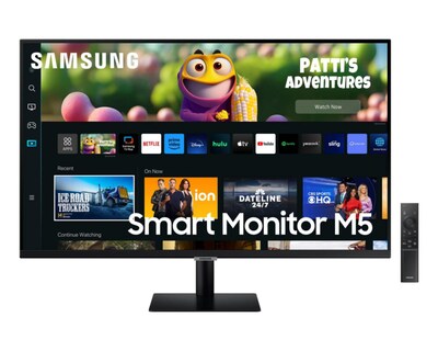 Foto 1 | Monitor Inteligente Samsung M5 27" Full HD 60 Hz