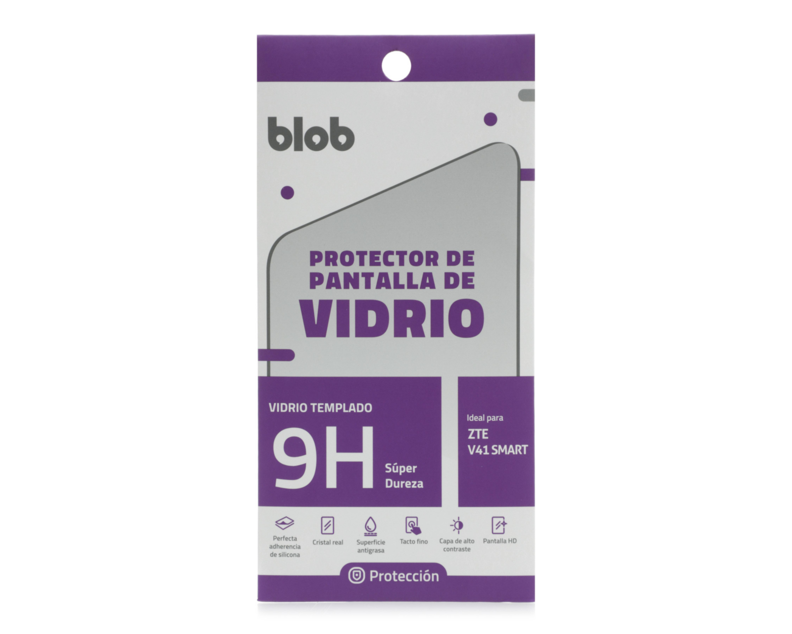 Foto 2 pulgar | Protector de Pantalla Blob para ZTE Blade V41 Smart