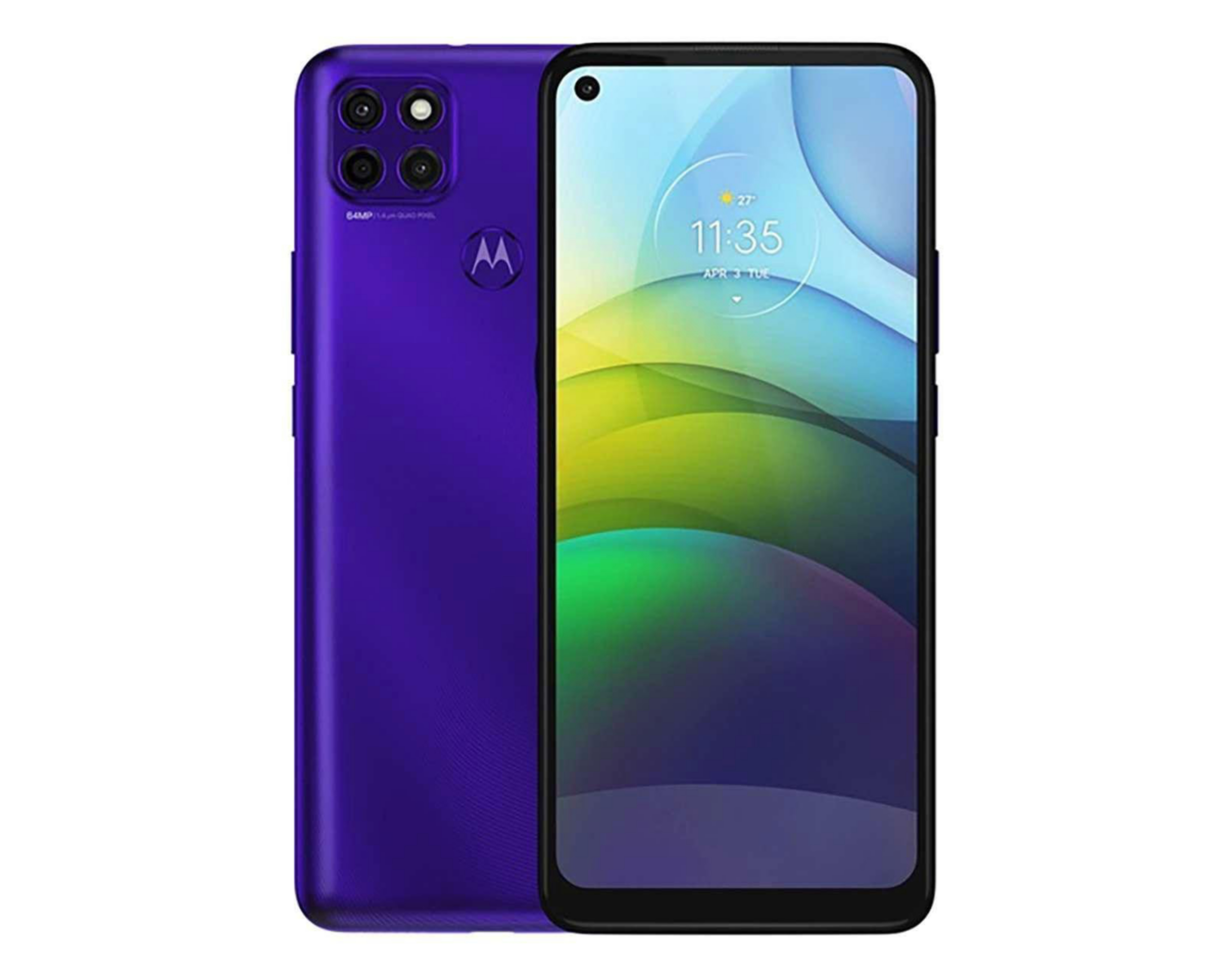 Foto 2 pulgar | Movistar Motorola Moto G9 Power 128 GB Azul