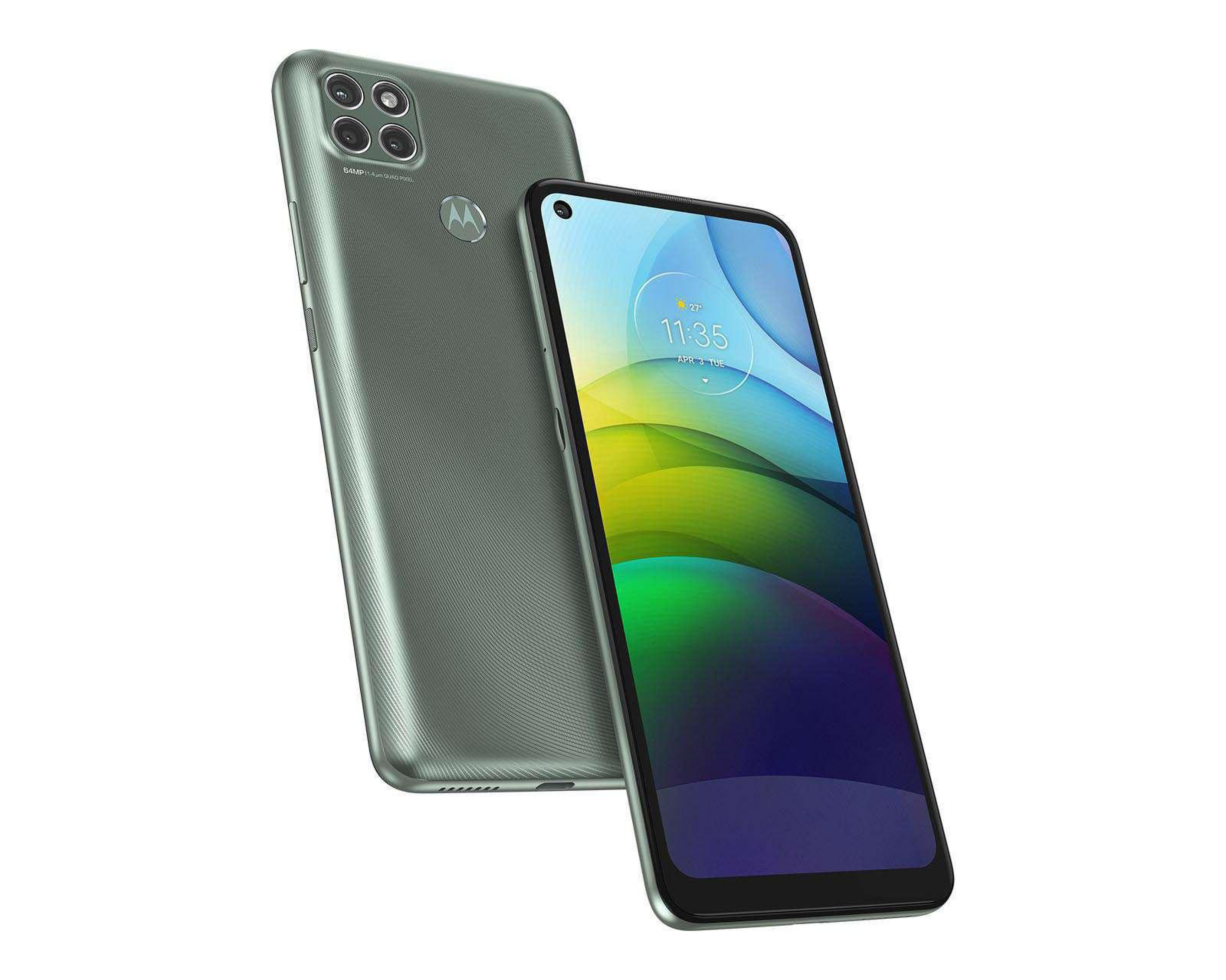 Foto 2 | AT&T/Unefon Motorola Moto G9 Power 128 GB Verde