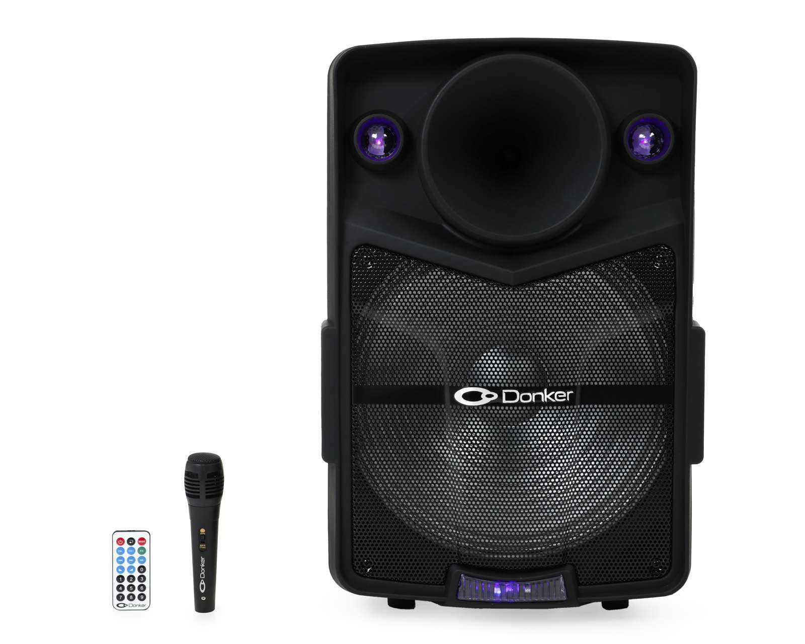 Foto 2 pulgar | Bocina Bluetooth Donker Luz LED 25,000 Watts