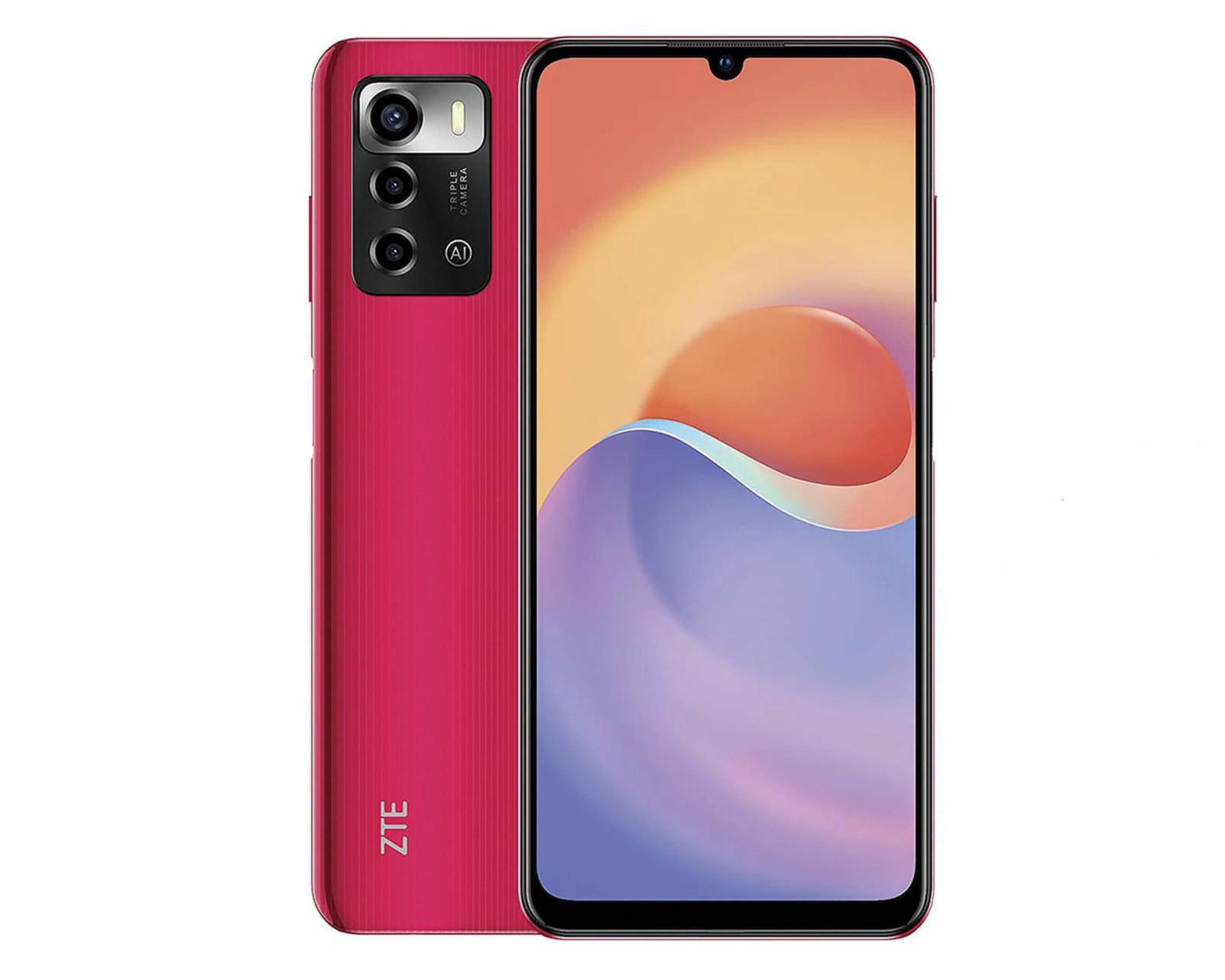 AT&T/Unefon ZTE Blade V40 Smart 64 GB Rojo $2,399