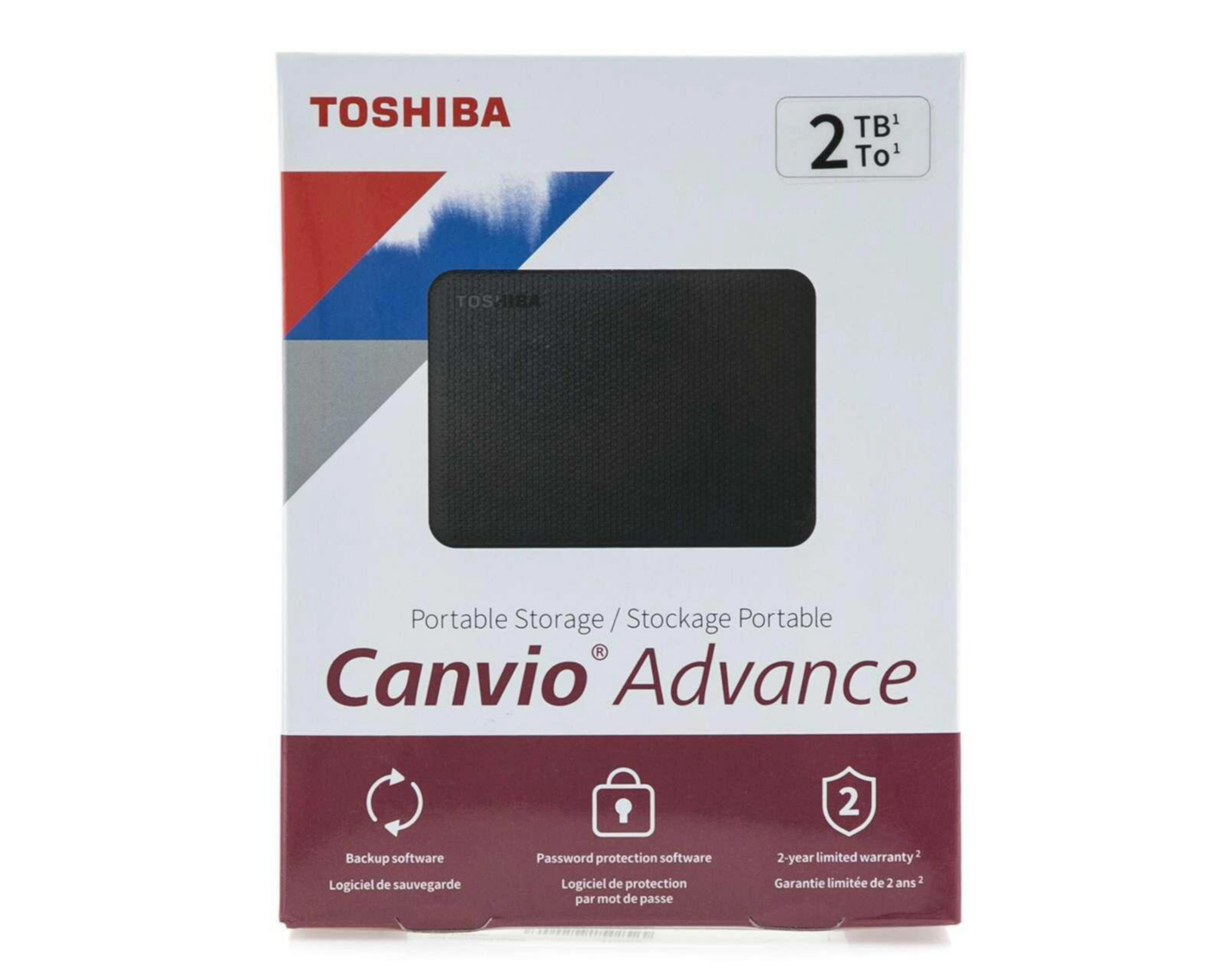 Foto 5 pulgar | Disco Duro Externo Toshiba 2TB USB 2.0/3.0 Canvio Advance