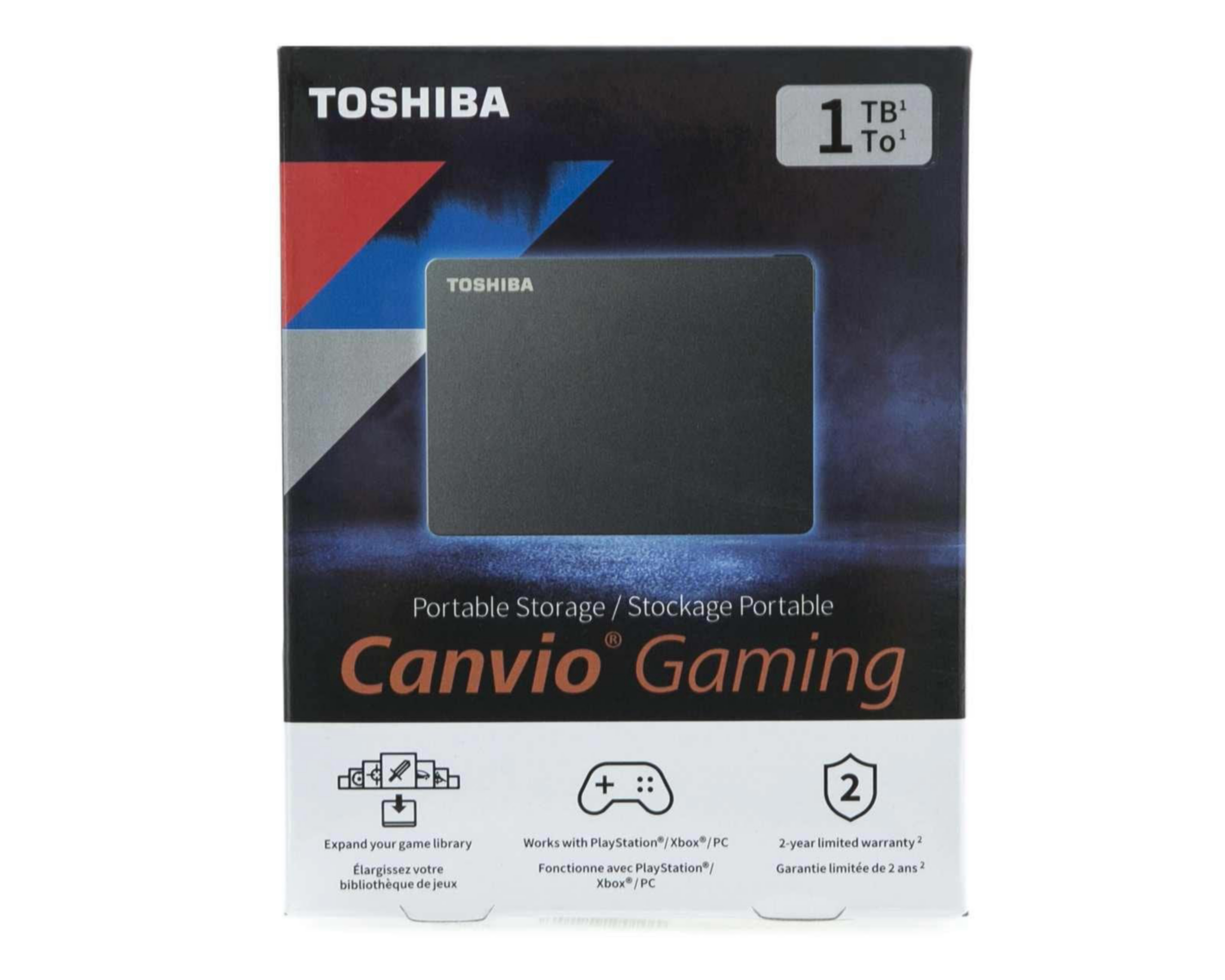 Foto 4 | Disco Duro Externo Toshiba 1 TB Compatible con Consolas Canvio Gaming