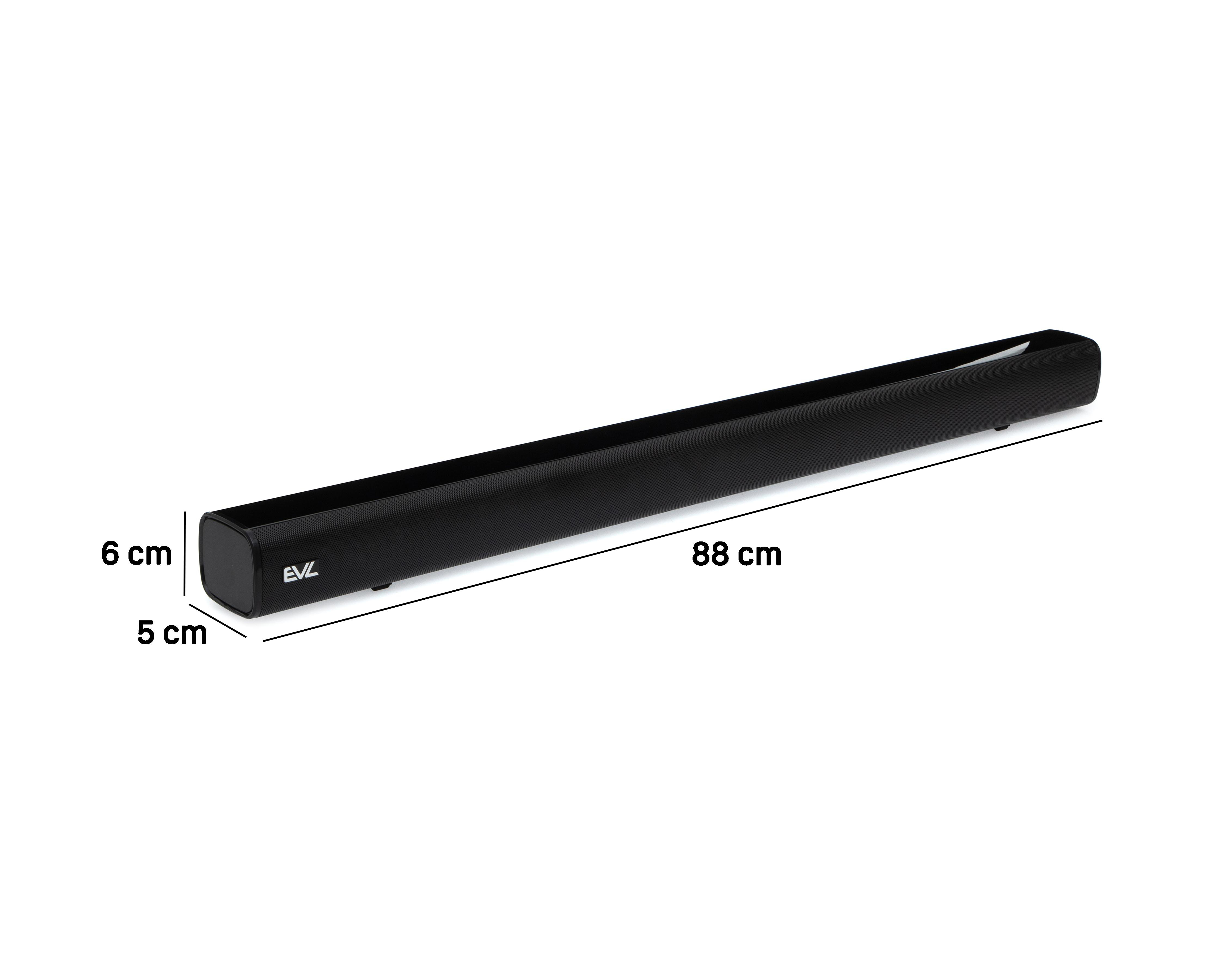 Foto 8 pulgar | Barra de Sonido EVL FS68H-2.0-P 2.0 Canales 60 W