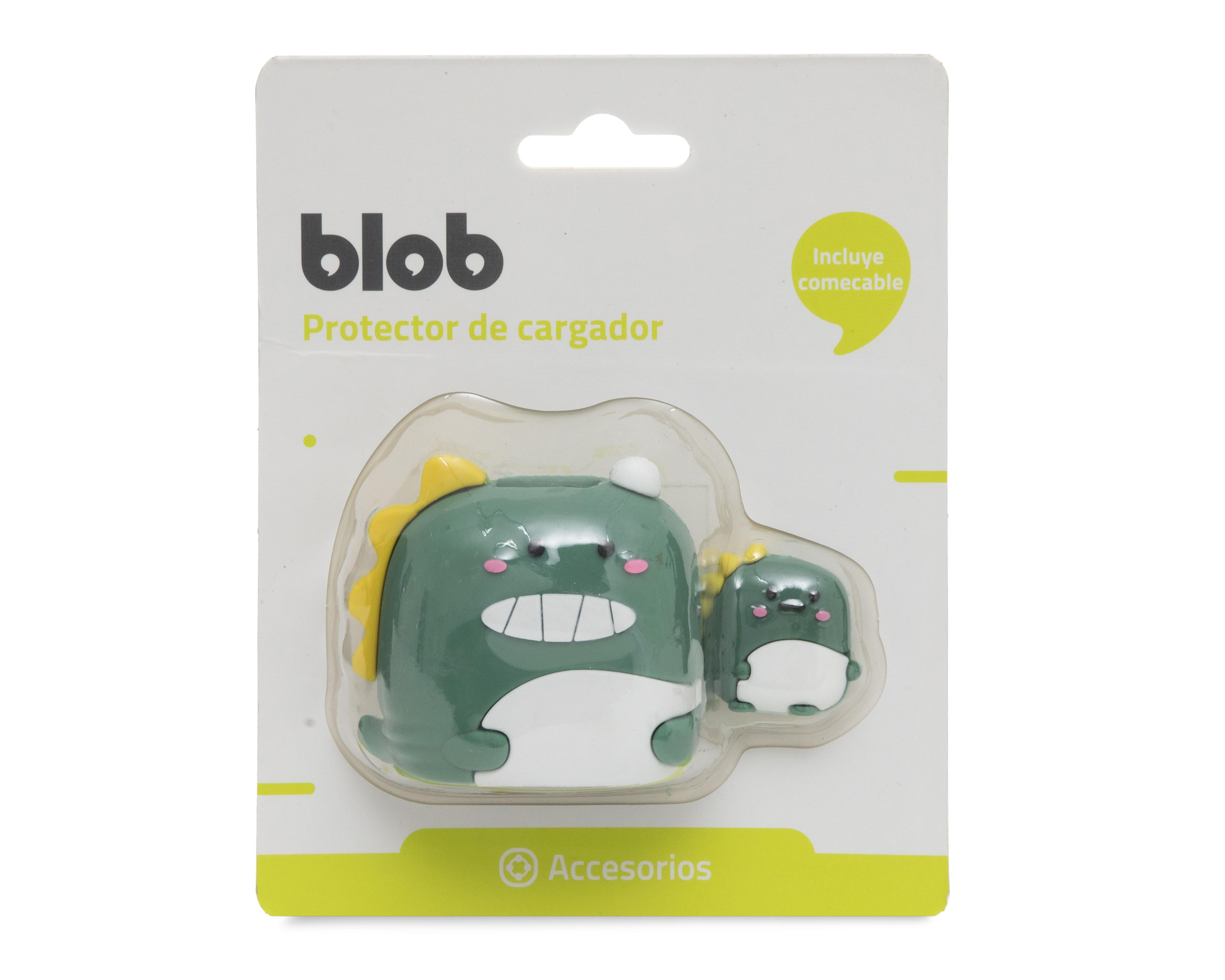 Foto 2 pulgar | Protector de Cargador Blob Dinosaurio