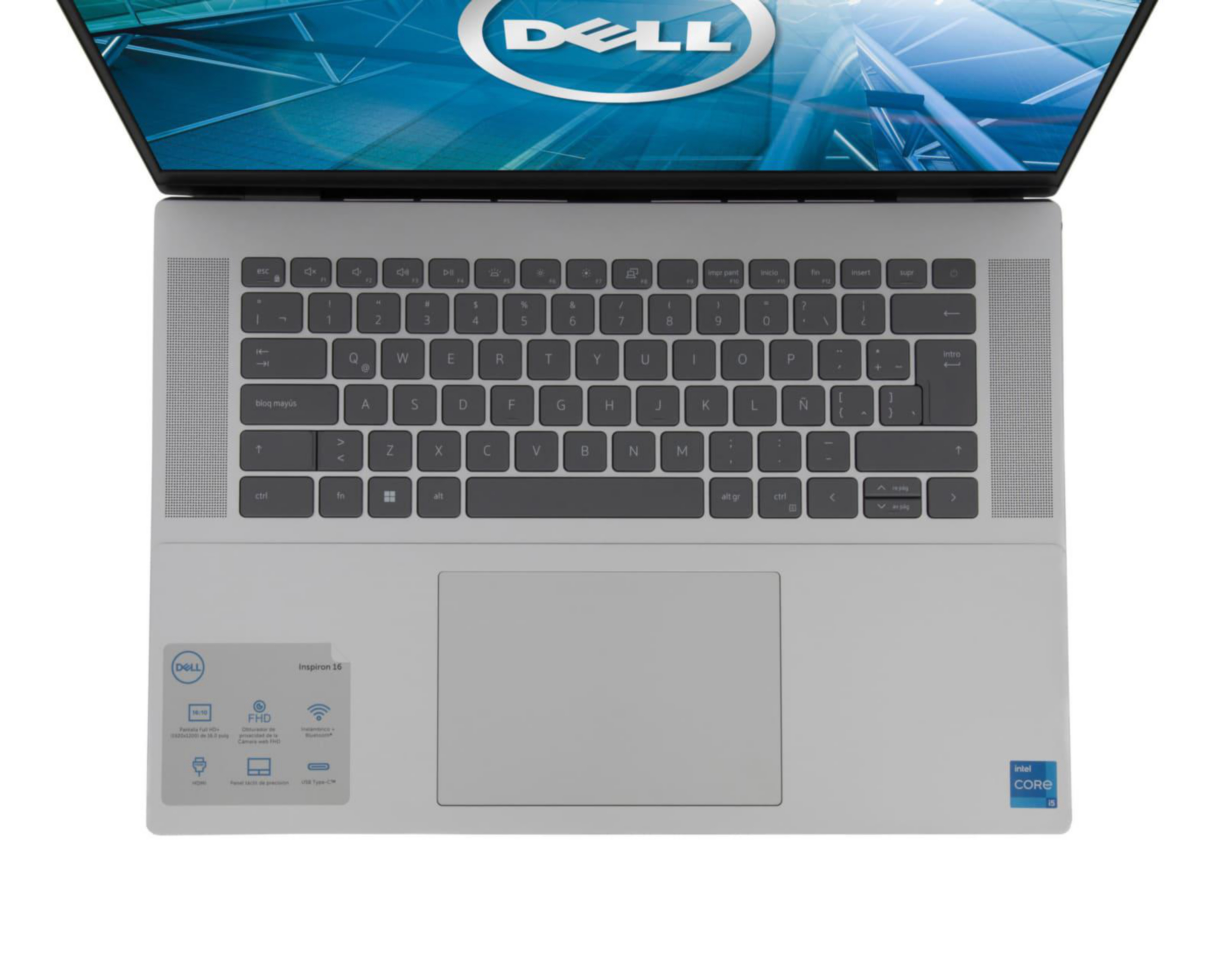 Foto 5 pulgar | Laptop Dell I5620FI58512SW11 16" Windows 11 Home Intel Core i5 8 GB RAM 512 GB SSD Plata