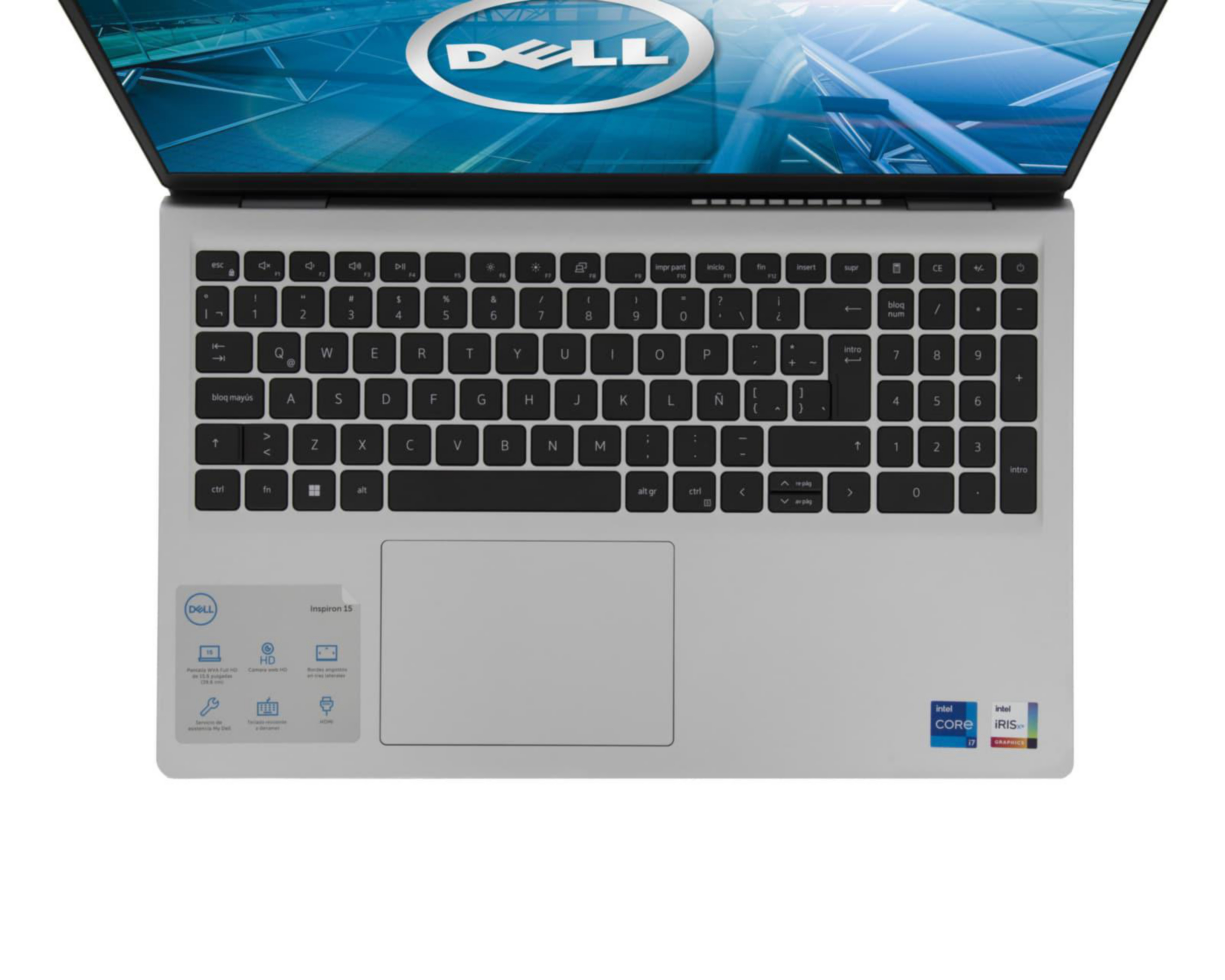 Foto 5 pulgar | Laptop Dell I3520FN1I716512SW11 15.6" Windows 11 Home Intel Core i7 16 GB RAM 512 SSD Plata