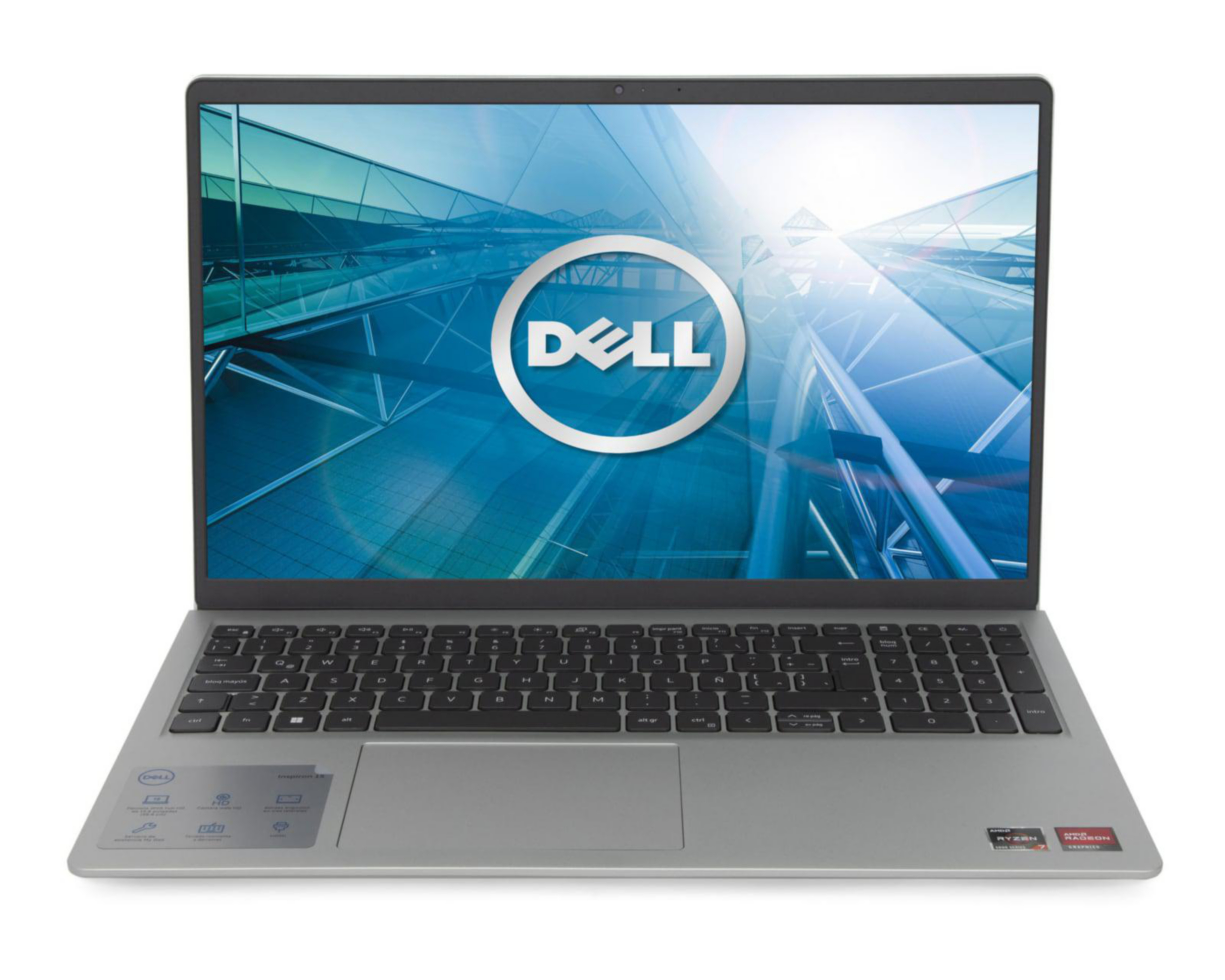 Foto 2 pulgar | Laptop Dell I3525FN1R716512SW11 15.6" Windows 11 Home AMD Ryzen 7 16 GB RAM 512 SSD Plata