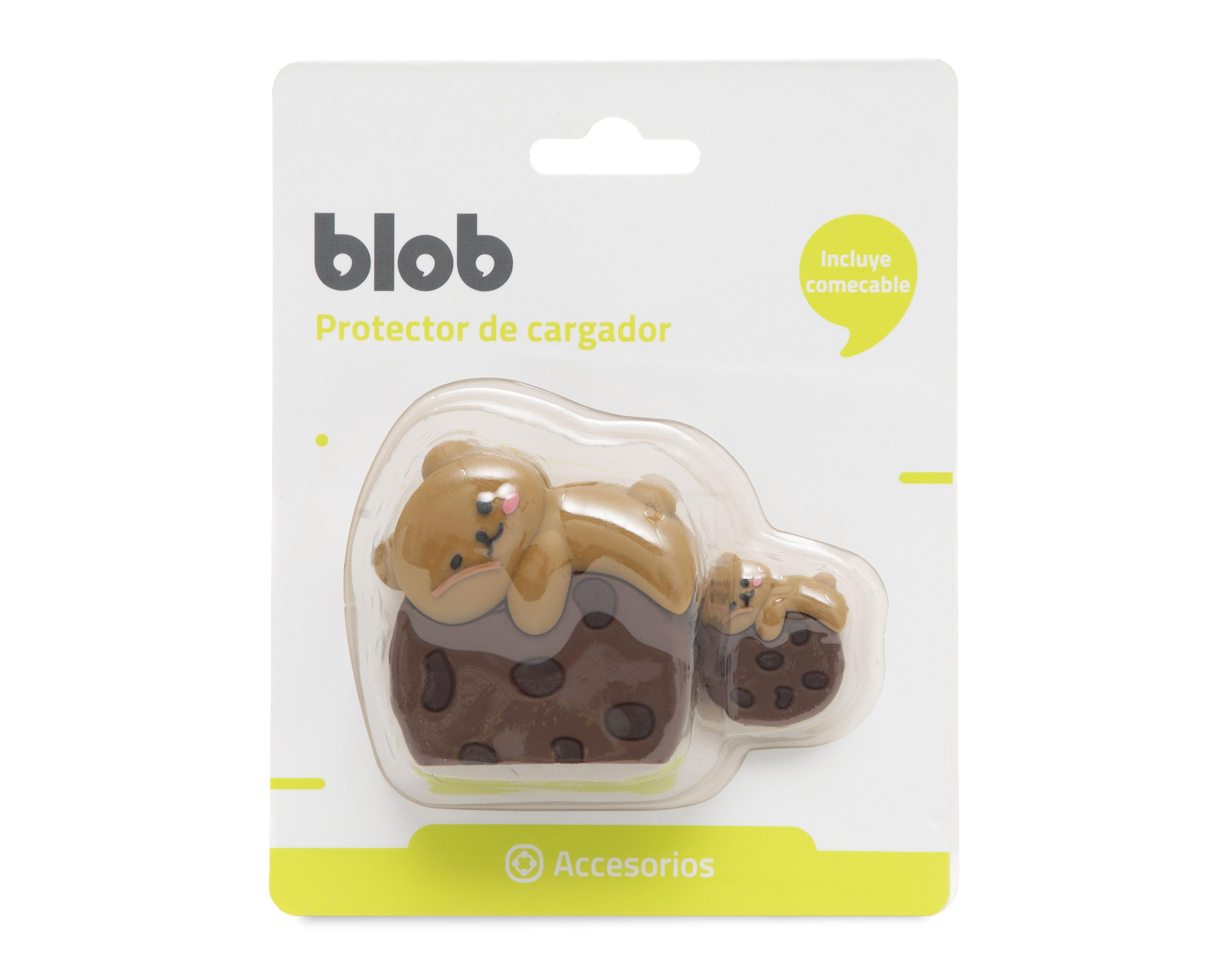 Protector de Cargador Blob Oso Galleta