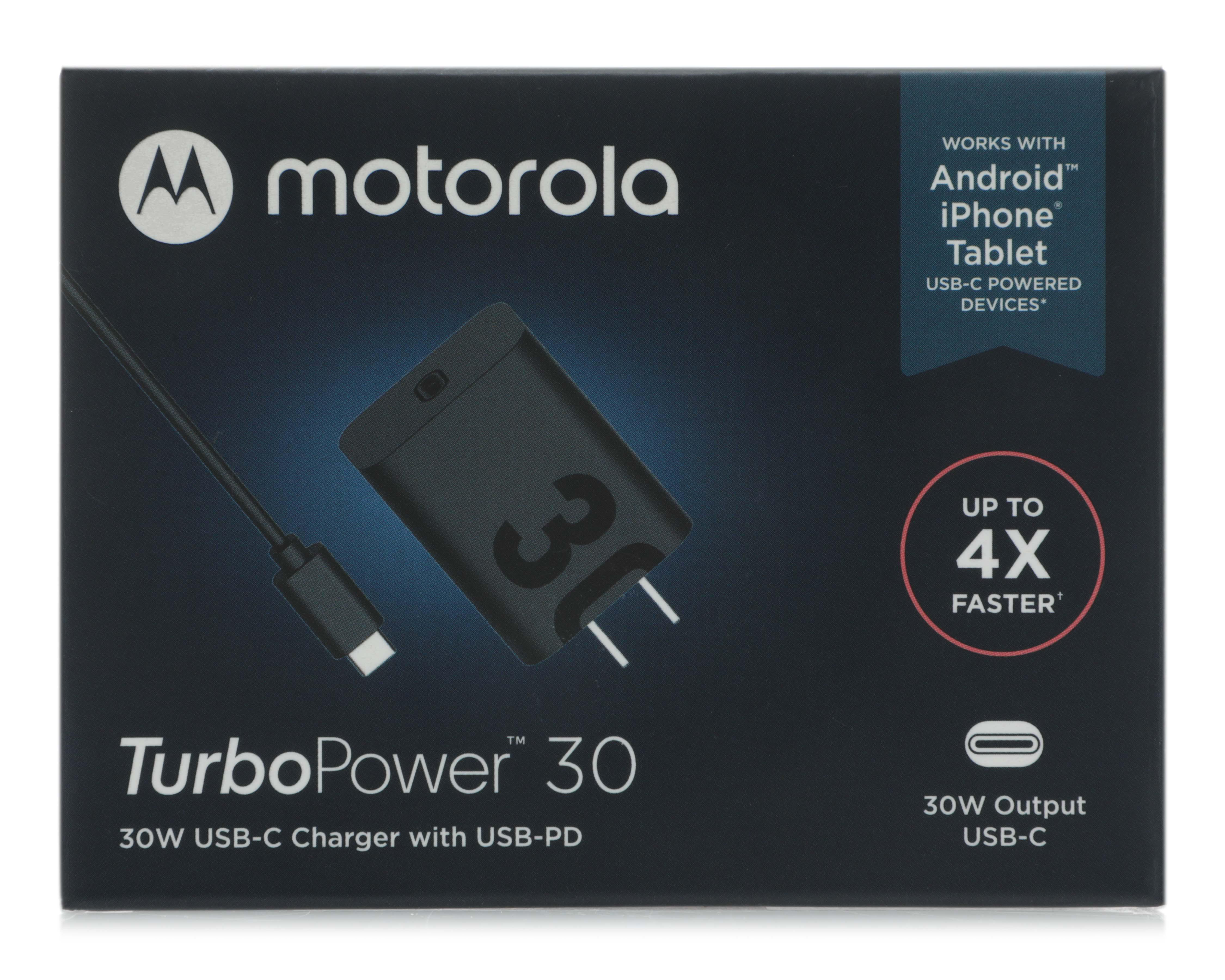 Foto 5 pulgar | Cargador Motorola USB-C de 30 W