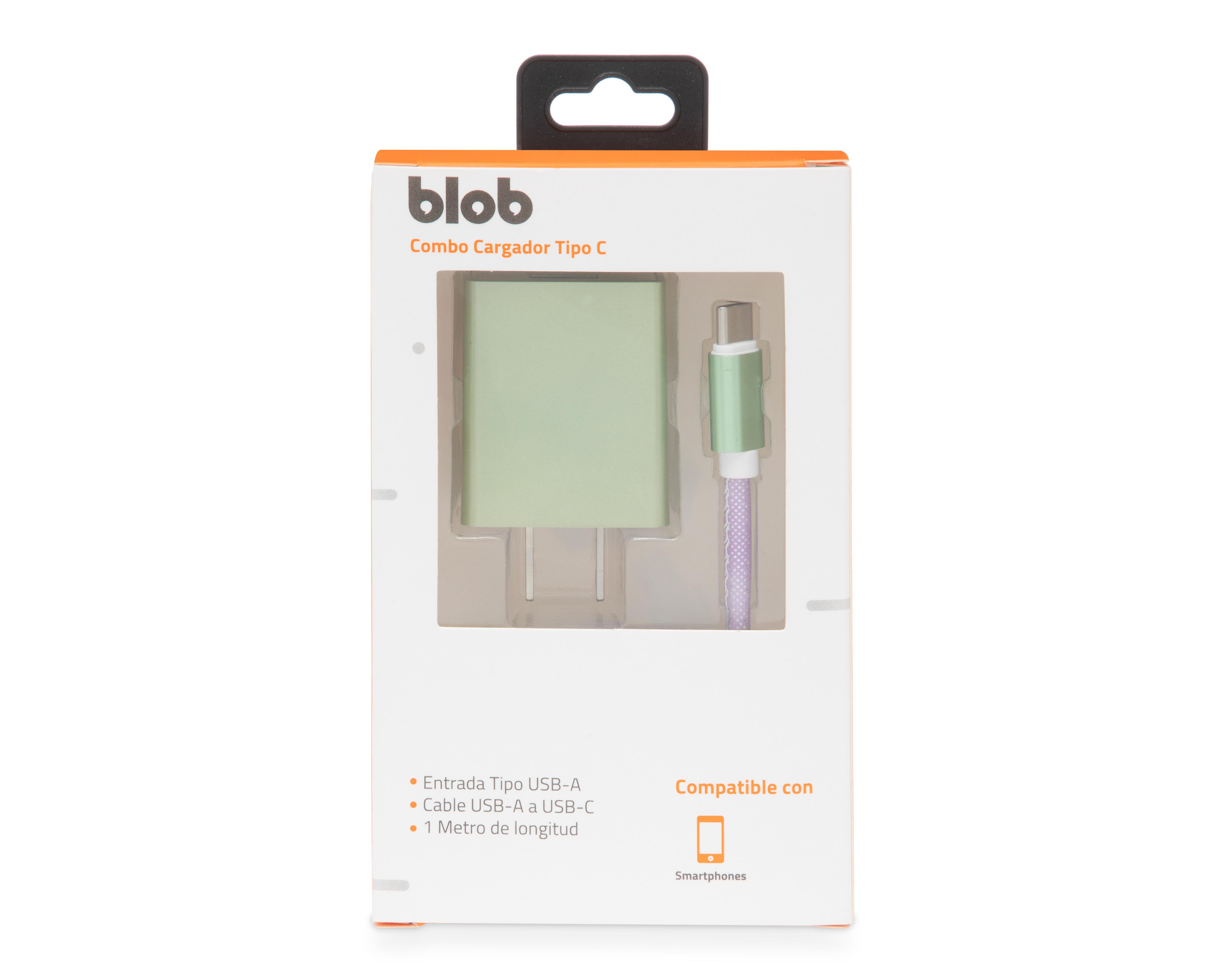 Foto 5 pulgar | Cargador Blob Tipo USB-A a USB-C de 10 W