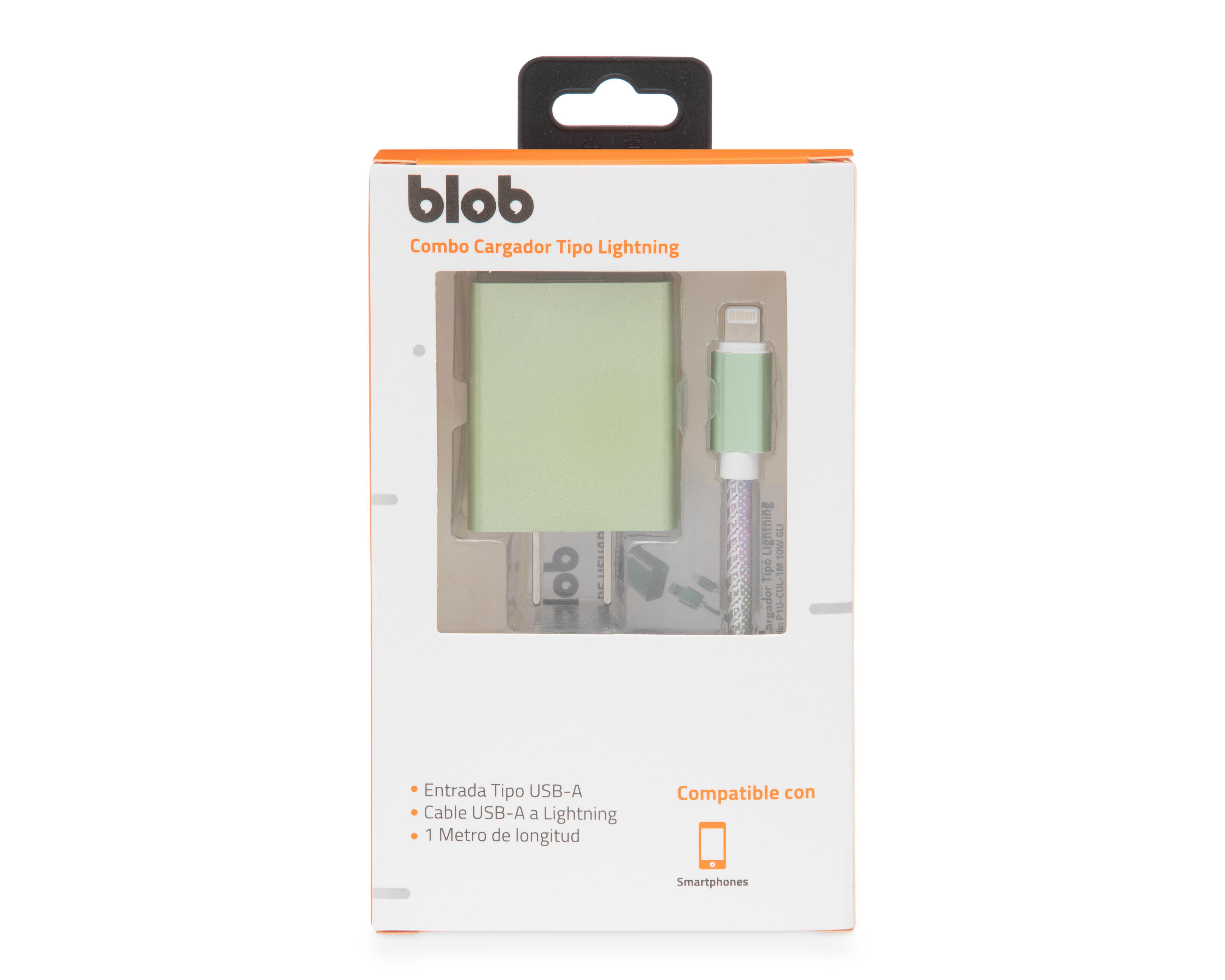 Foto 5 pulgar | Cargador Blob Tipo USB-A a Lightning de 10 W