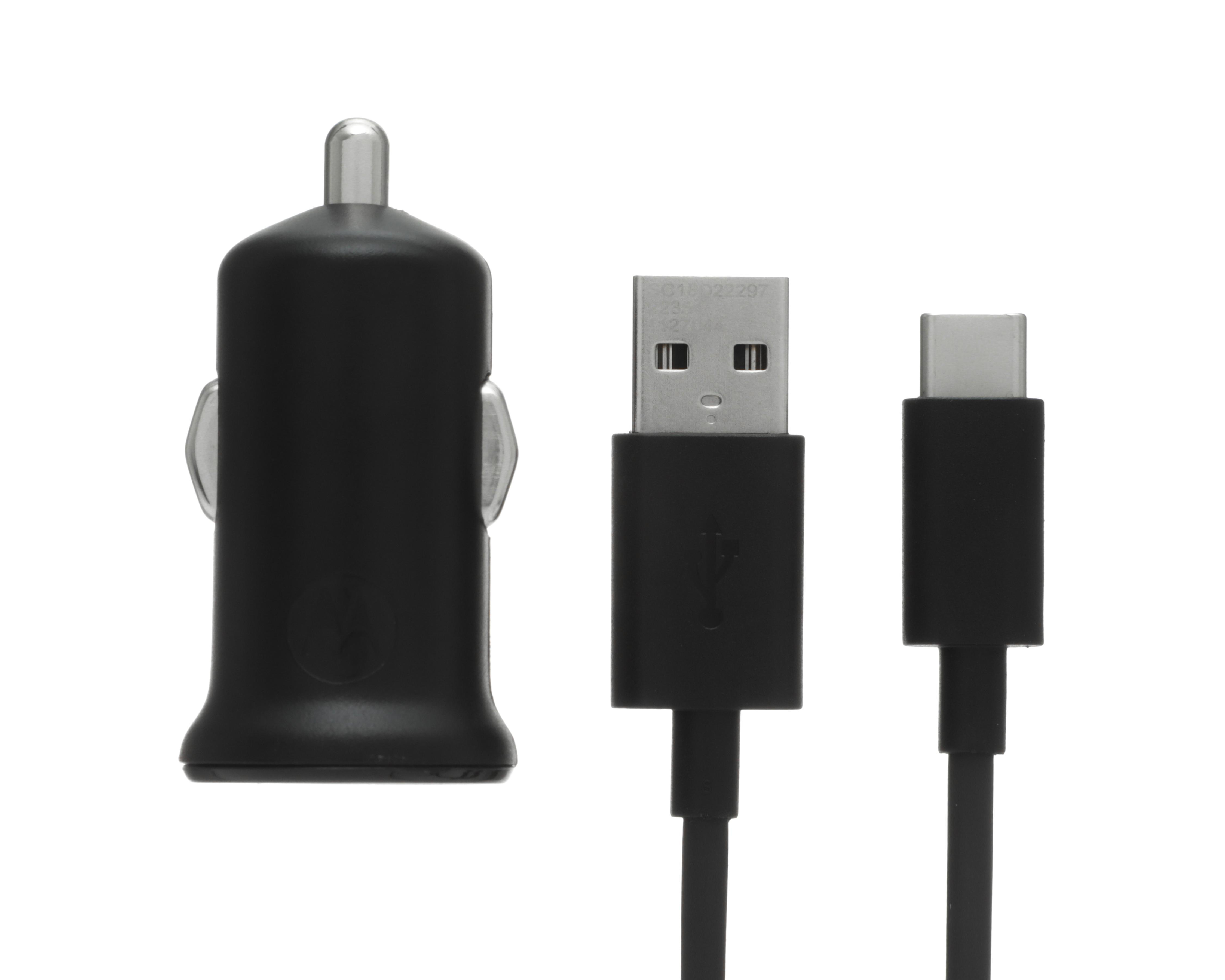 Cargador para Auto Motorola USB a USB-C 18W