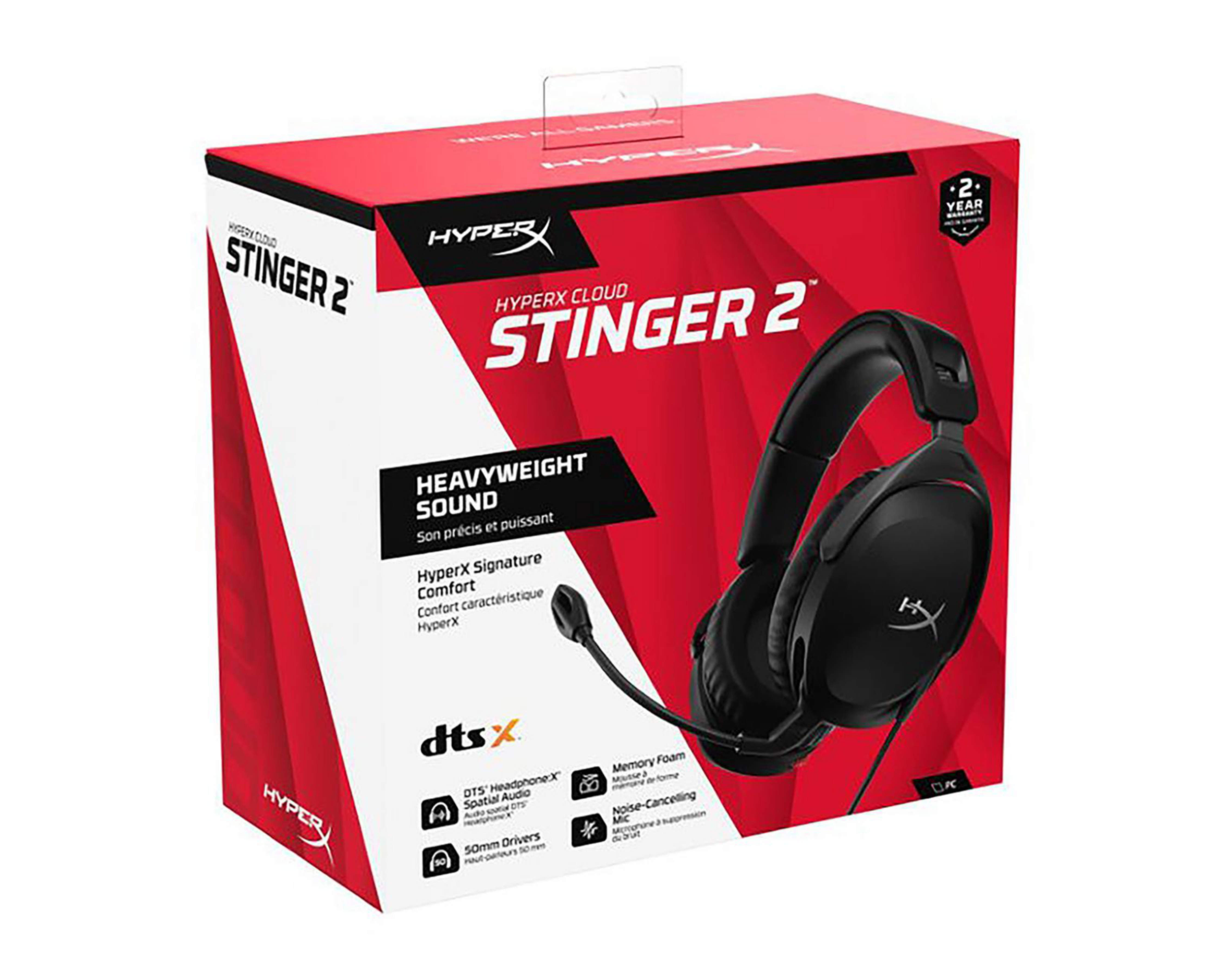 Foto 8 pulgar | Audífonos de Diadema Hyperx con Cancelación de Ruido Cloud Stinger
