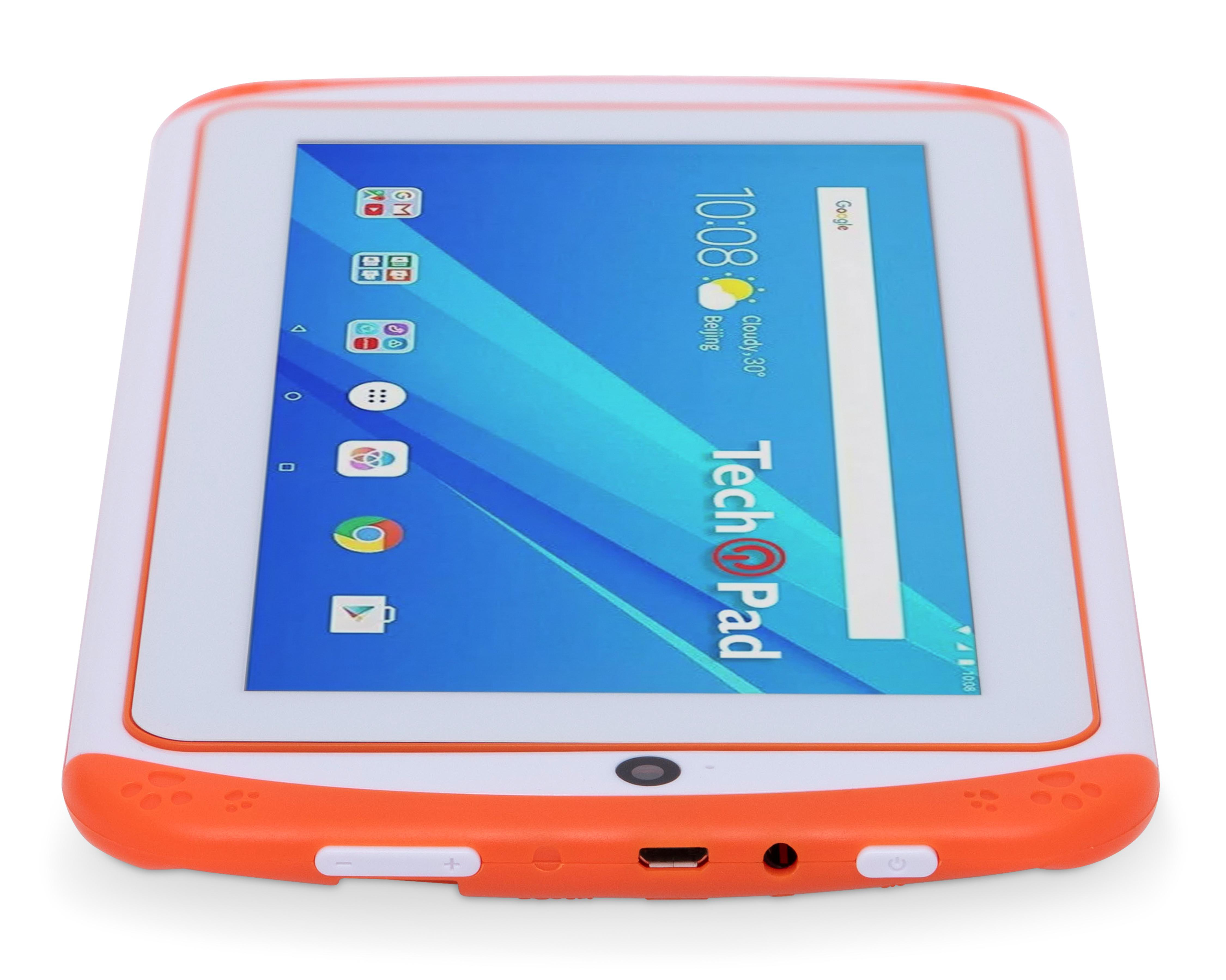 Foto 7 pulgar | Tablet Tech Pad Kids 7" 8 GB Android 8.1 1 GB Anaranjada