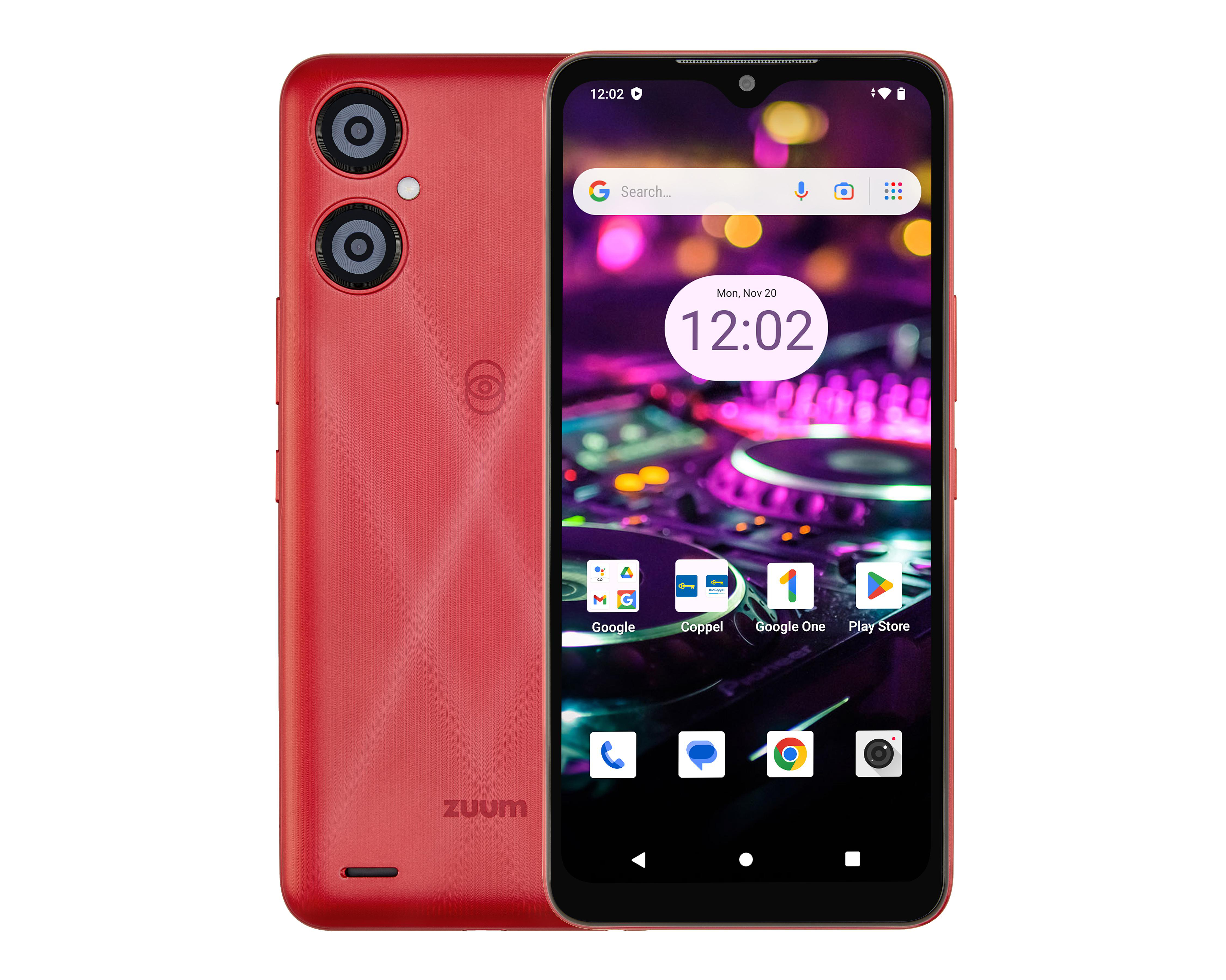 Foto 2 pulgar | Celular Zuum Desbloqueado Magno Pro Dual SIM 64 GB Rojo