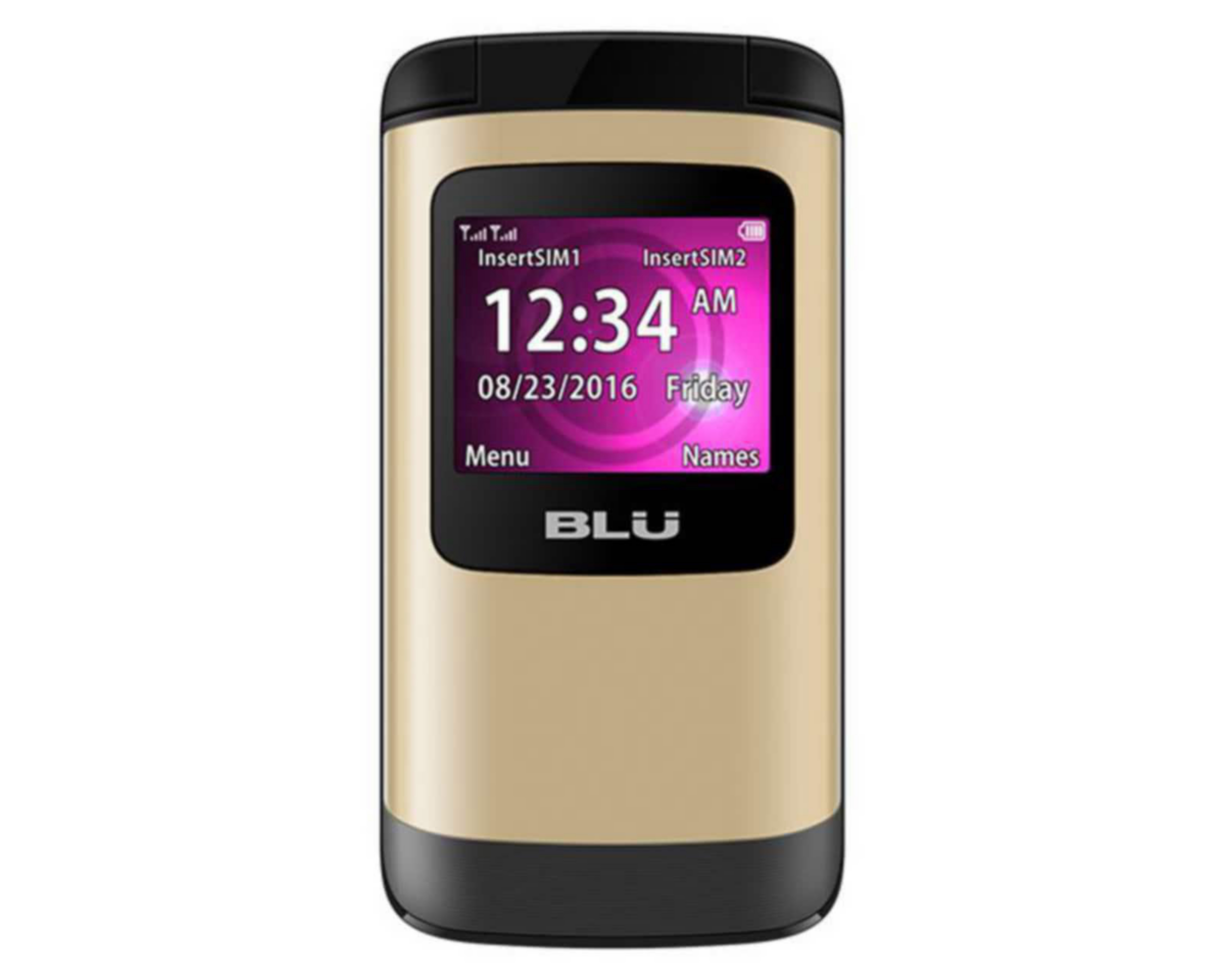 Celular Blu Desbloqueado Zoey Flex 3G Dorado $299