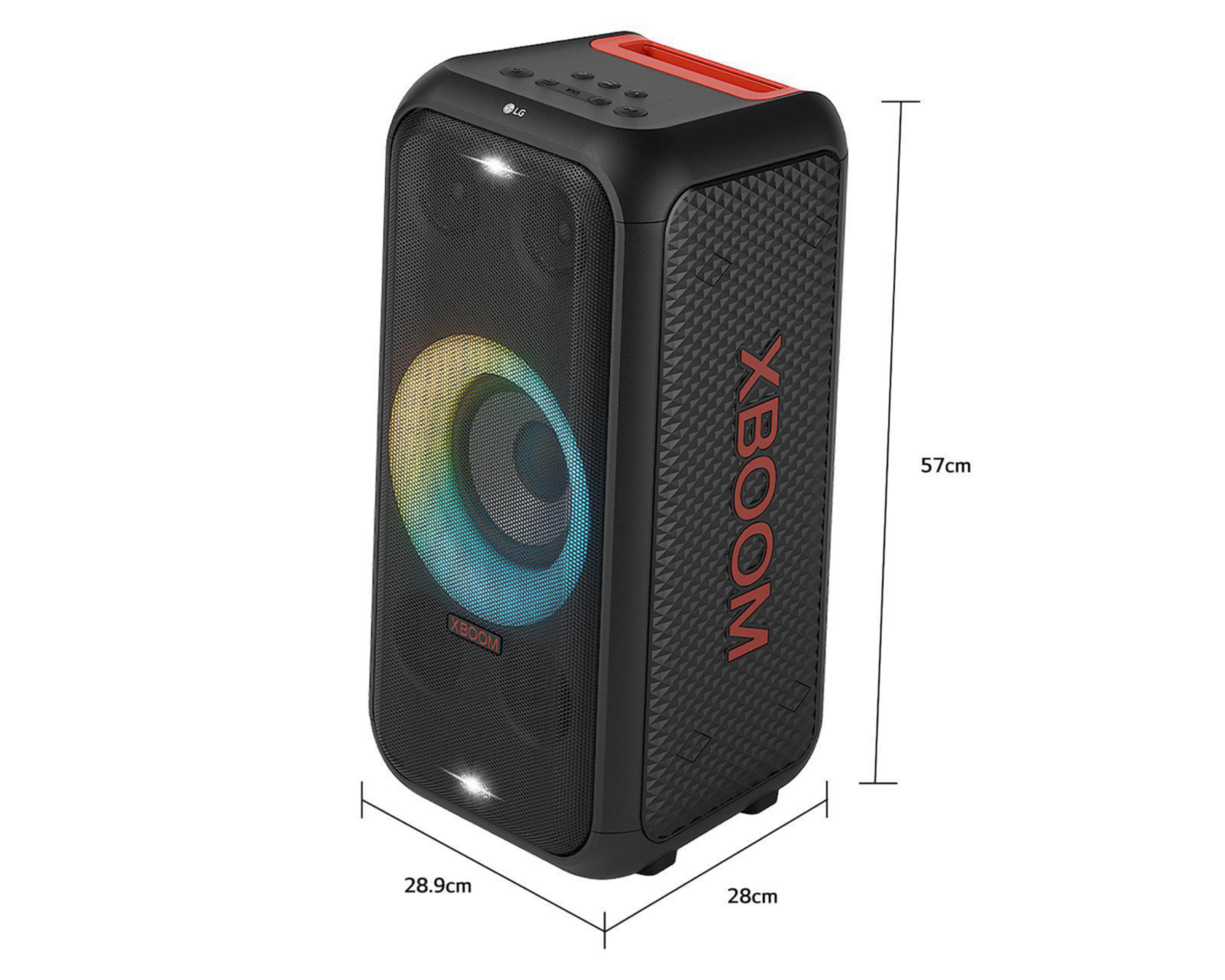 Foto 11 pulgar | Bocina Bluetooth Portátil LG XBOOM XL5S 200 W con Luces