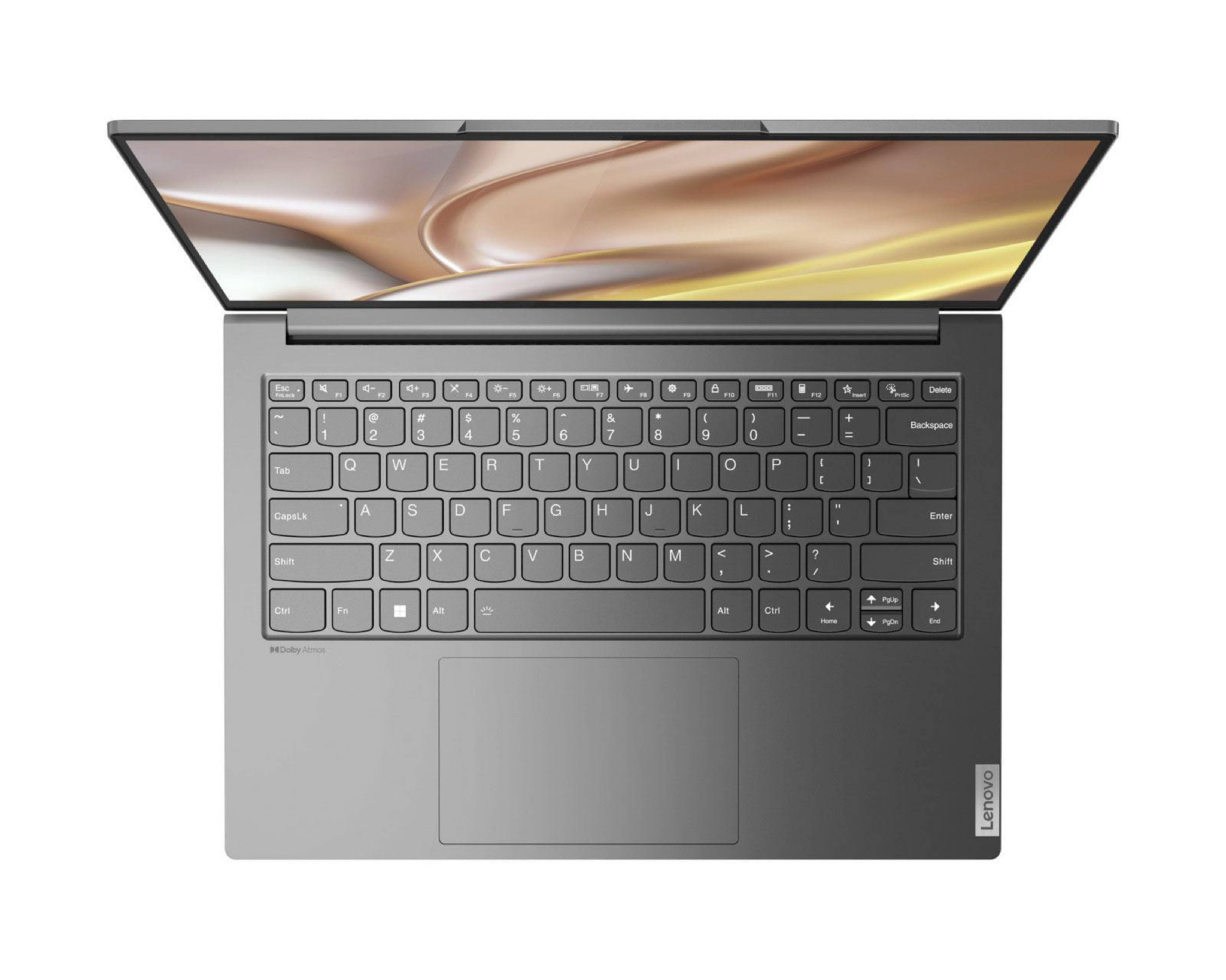 Foto 3 pulgar | Laptop Lenovo Yoga Slim 7 14" Windows 10 Home AMD Ryzen 5 8 GB RAM 256 SSD Slate Grey