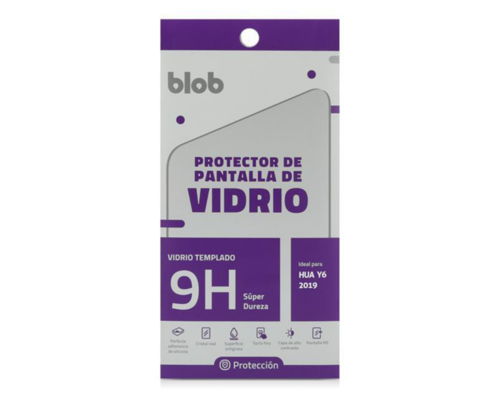 Foto 2 pulgar | Protector de Pantalla Blob para Huawei Y6 Y6S 2019