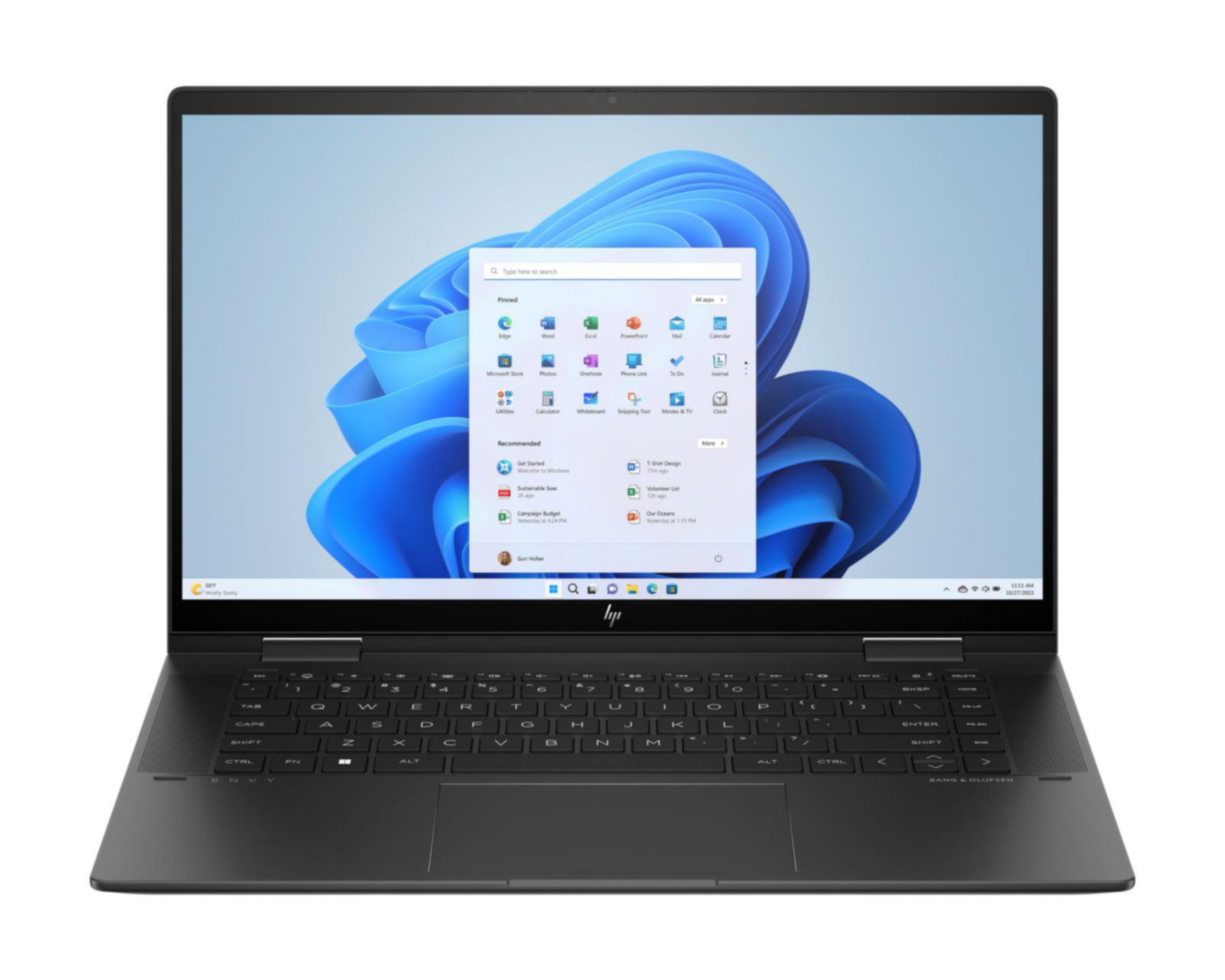 Foto 1 | Laptop HP 15-FH0002LA 15.6" Windows AMD Ryzen 7 16 GB RAM 1 TB SSD Negra