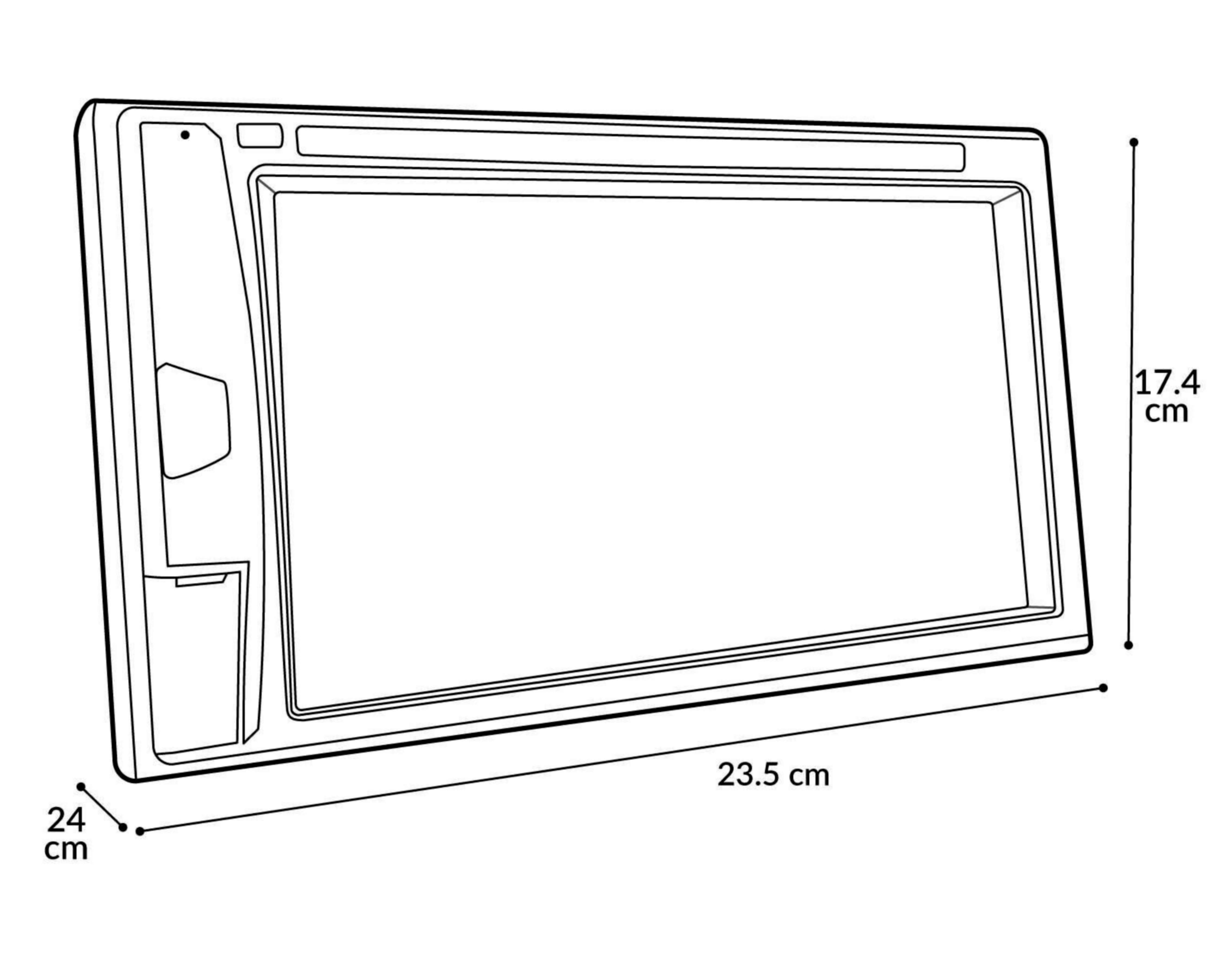 Foto 4 | Autoestéreo Multimedia con CD DS18 DDX6.9ML 6.9" Bluetooth Negro