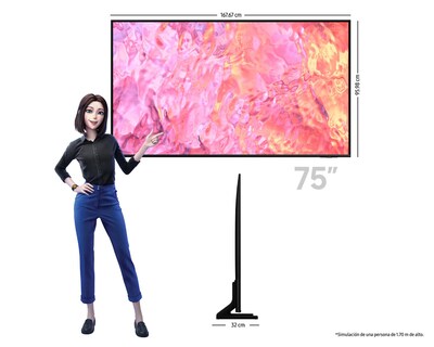 Foto 9 | Pantalla QLED Samsung 75" Ultra HD 4K Smart TV QN75Q60CAFXZX
