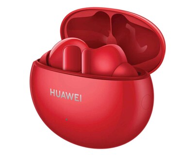 Foto 7 | Audífonos True Wireless Huawei Cancelación de Ruido Freebuds 4I Rojos