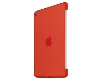 Foto 4 | Mica de Silicón para iPad mini 4 Anaranjada