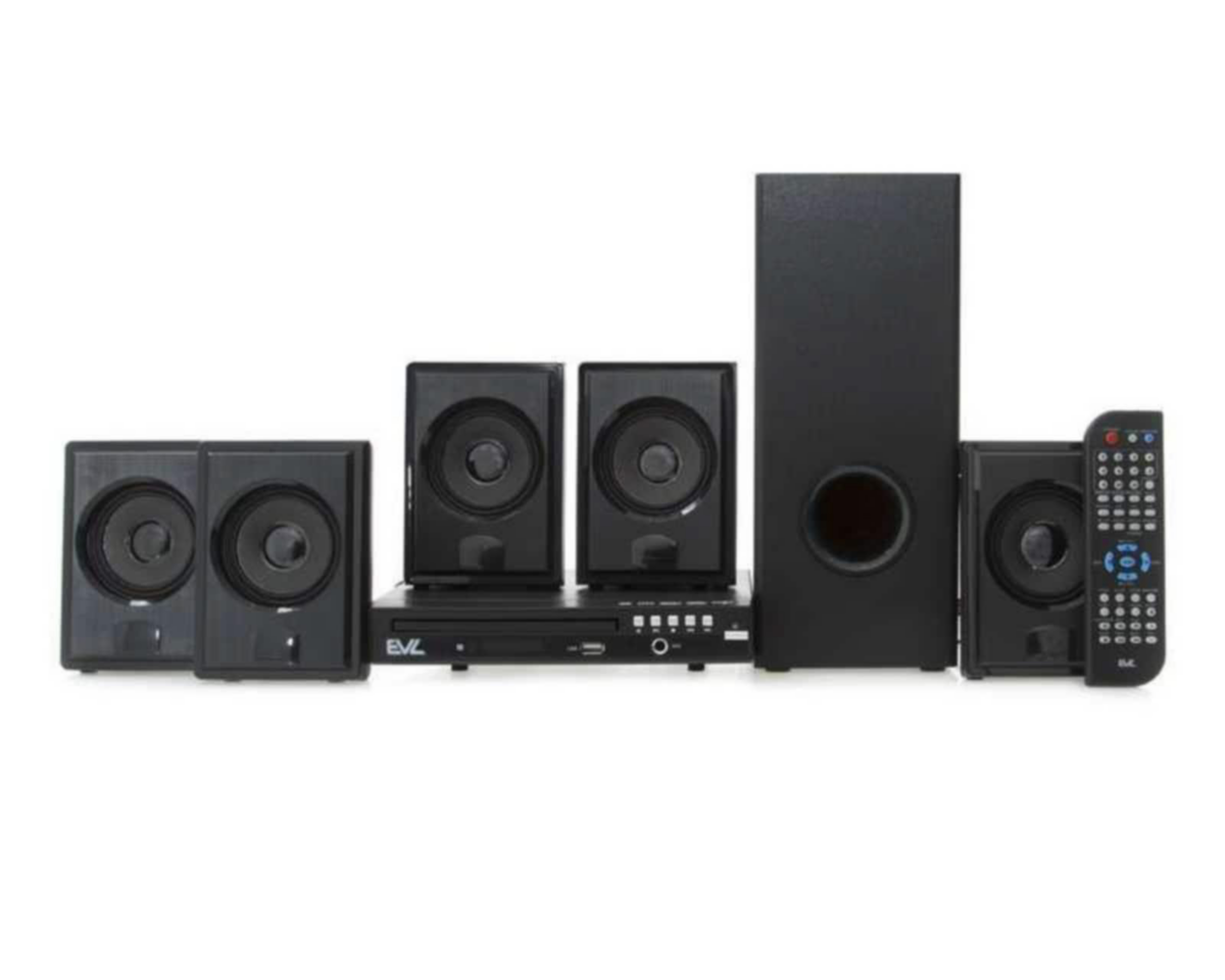 Foto 2 pulgar | Home Theater EVL 323 5.1 Canales