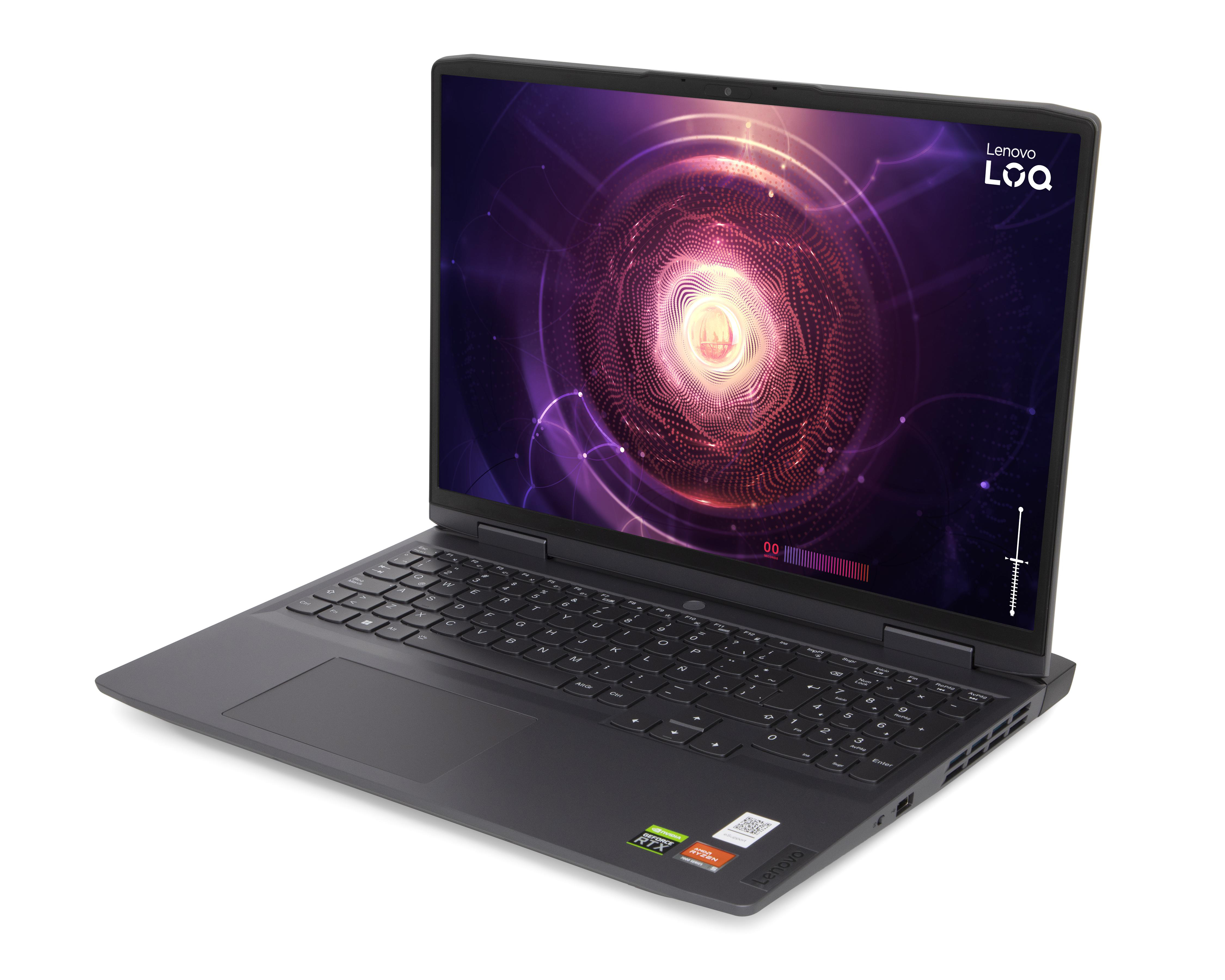 Foto 2 | Laptop Gamer Lenovo LOQ 16APH8 16" Windows 11 AMD Ryzen 5 NVIDIA GeForce RTX 4050 16 GB RAM 512 GB SSD Negro