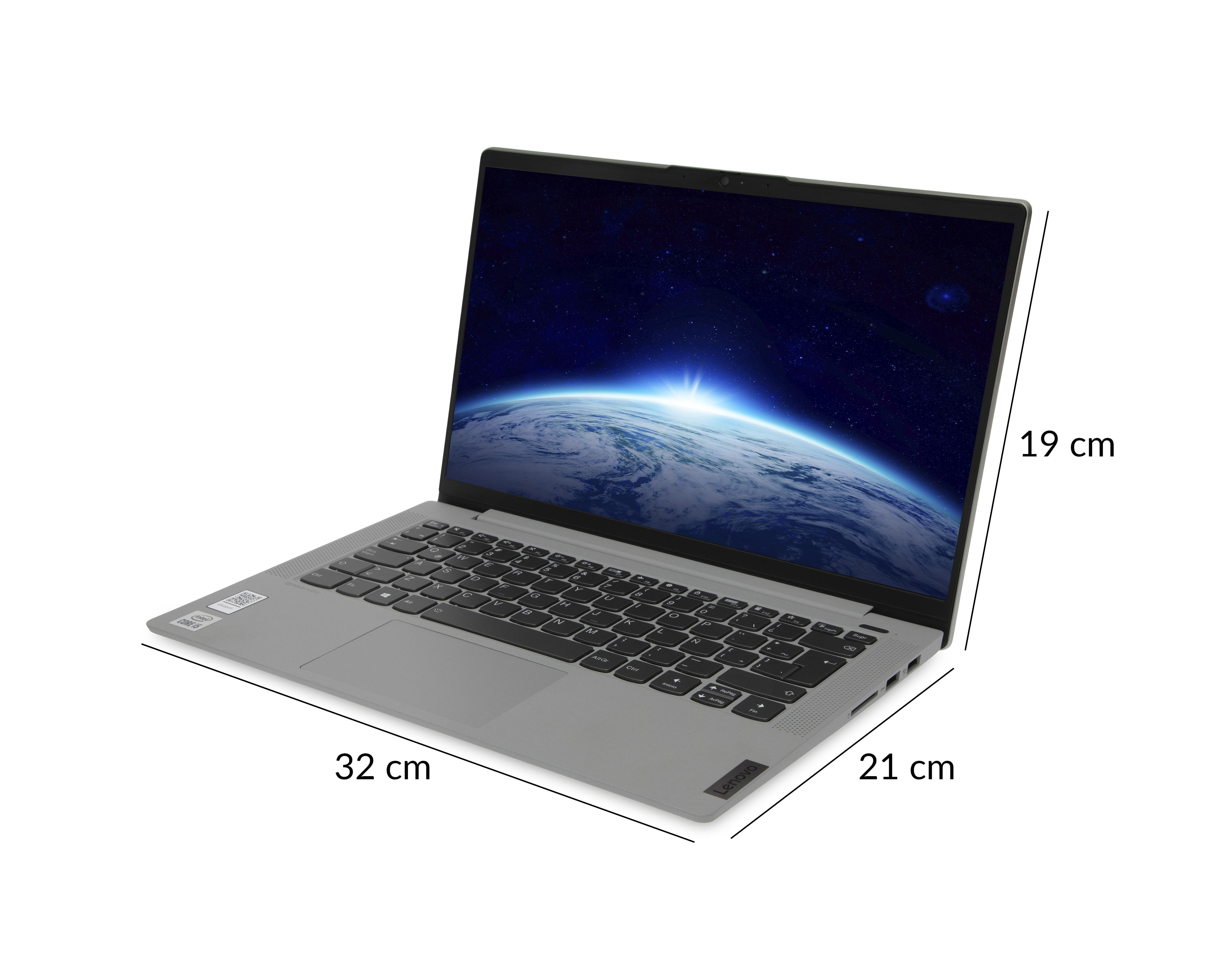 Foto 8 pulgar | Laptop Lenovo IP 5 14IIL05 de 14" Windows 10 Intel Core i5 8 GB RAM 256 GB SSD Gris