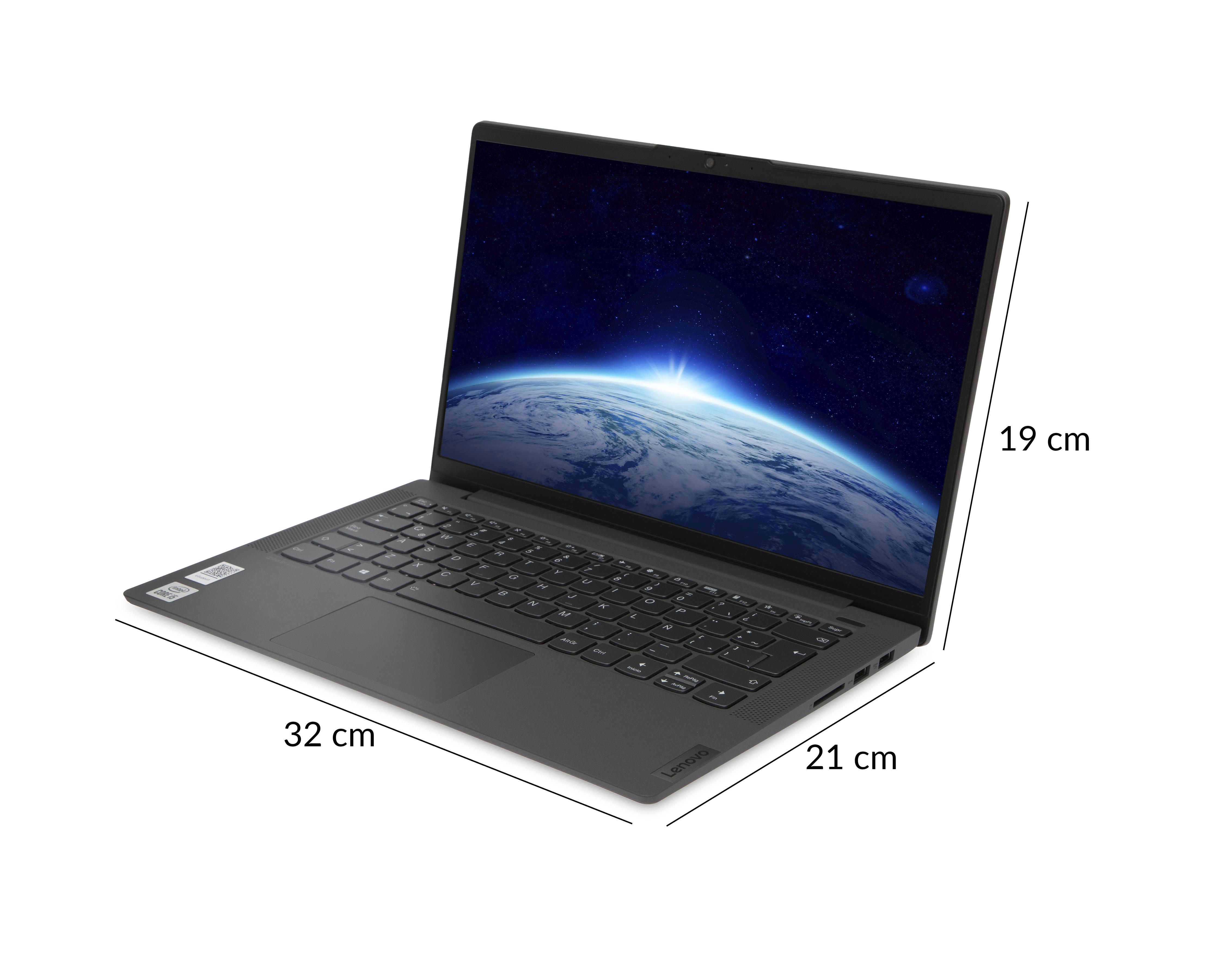 Foto 8 pulgar | Laptop Lenovo IP 5 14IIL05 de 14" Windows 10 Intel Core i5 8 GB RAM 256 GB SSD Negra