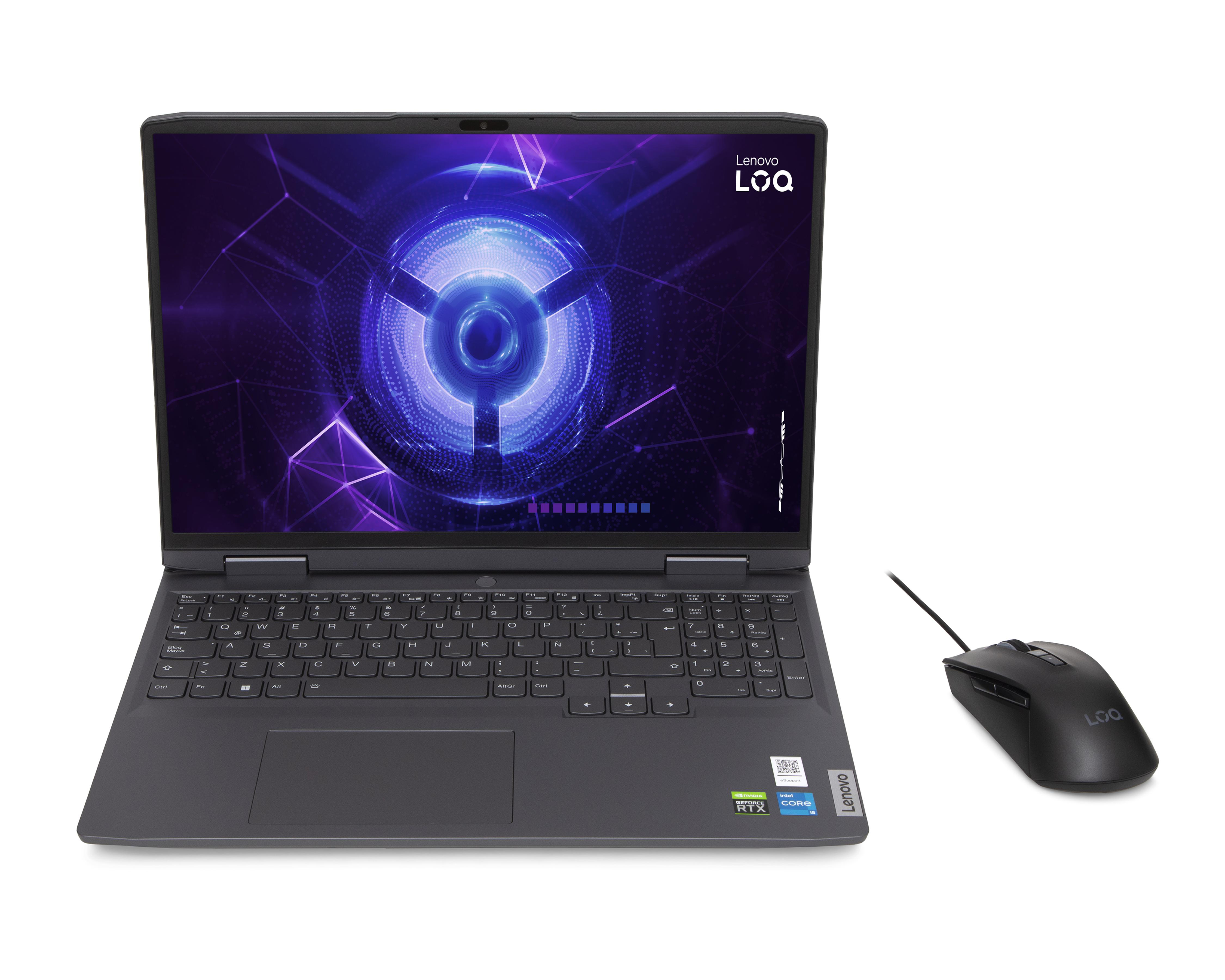 Foto 2 pulgar | Laptop Gamer Lenovo LOQ 16IRH8 16" Windows 11 Intel Core i5 NVIDIA GeForce RTX 4050 8 GB RAM 512 GB SSD Negra