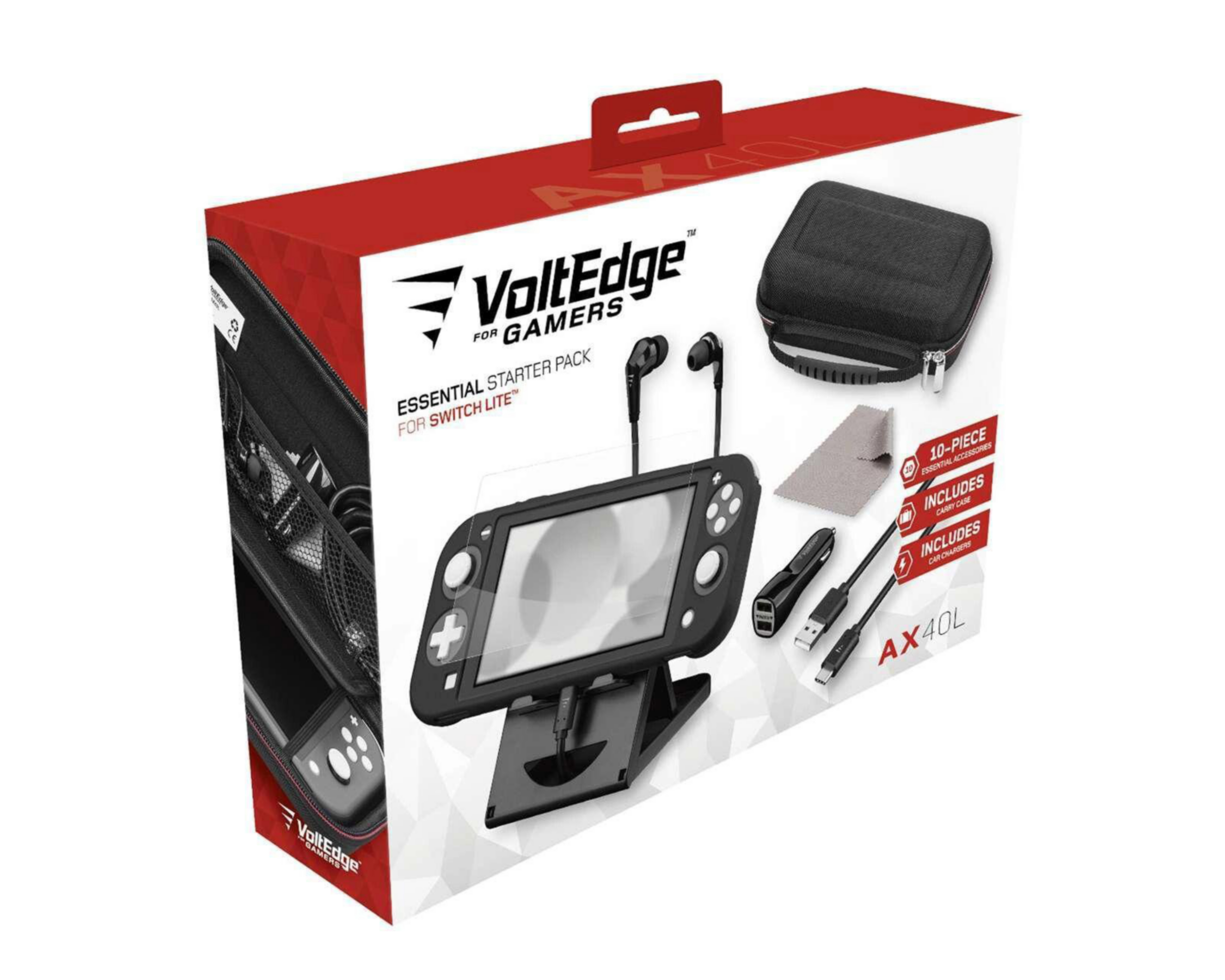 Foto 2 pulgar | Accesorios Voltedge para Nintendo Switch Lite 10 Piezas