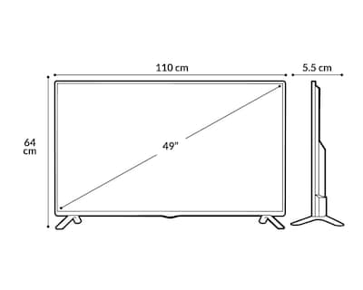 Foto 5 | Pantalla LED Sony 49" Ultra HD 4K Smart TV XBR-49X800G LA 1