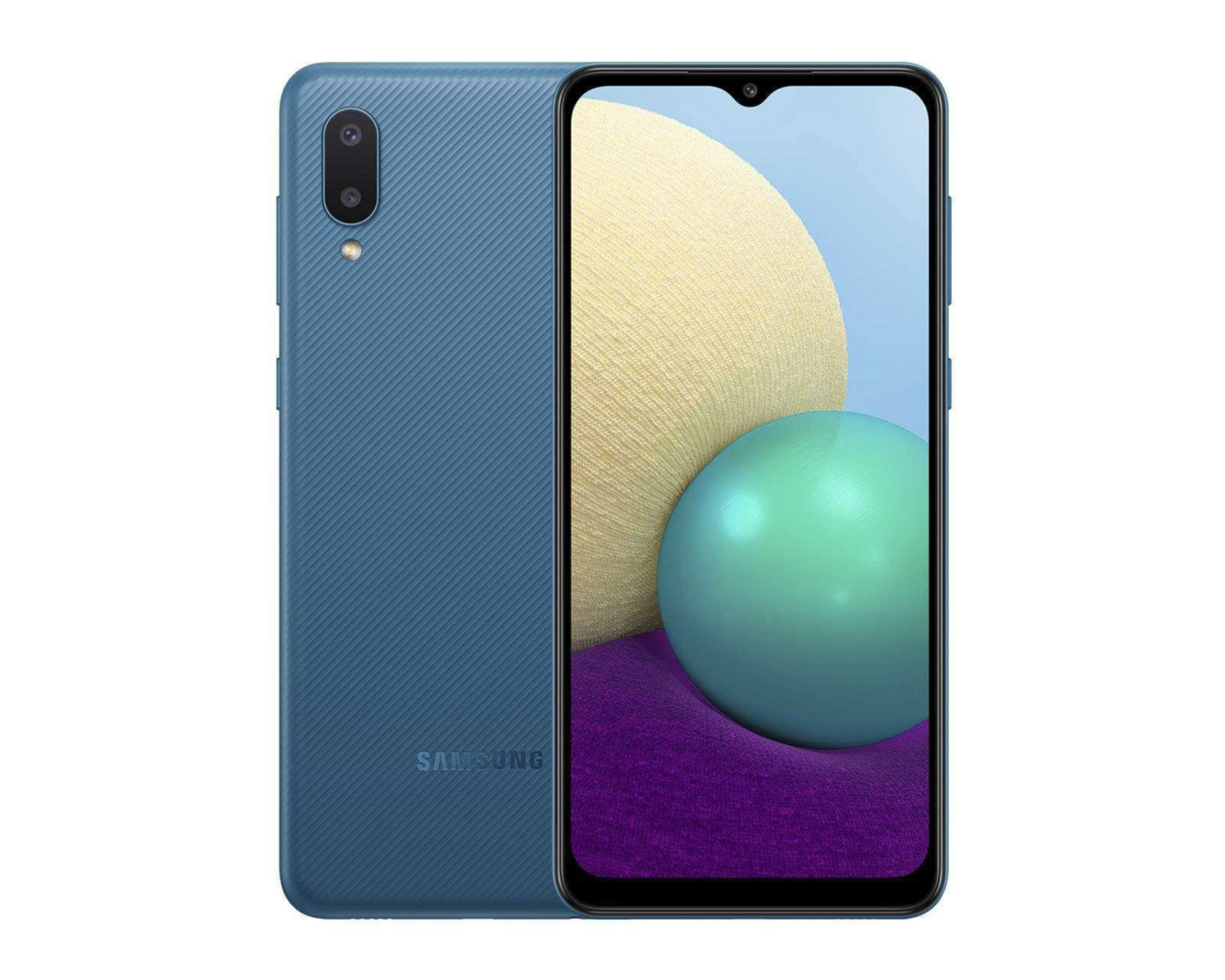 AT&T/Unefon Samsung Galaxy A02 32 GB Azul $2,499