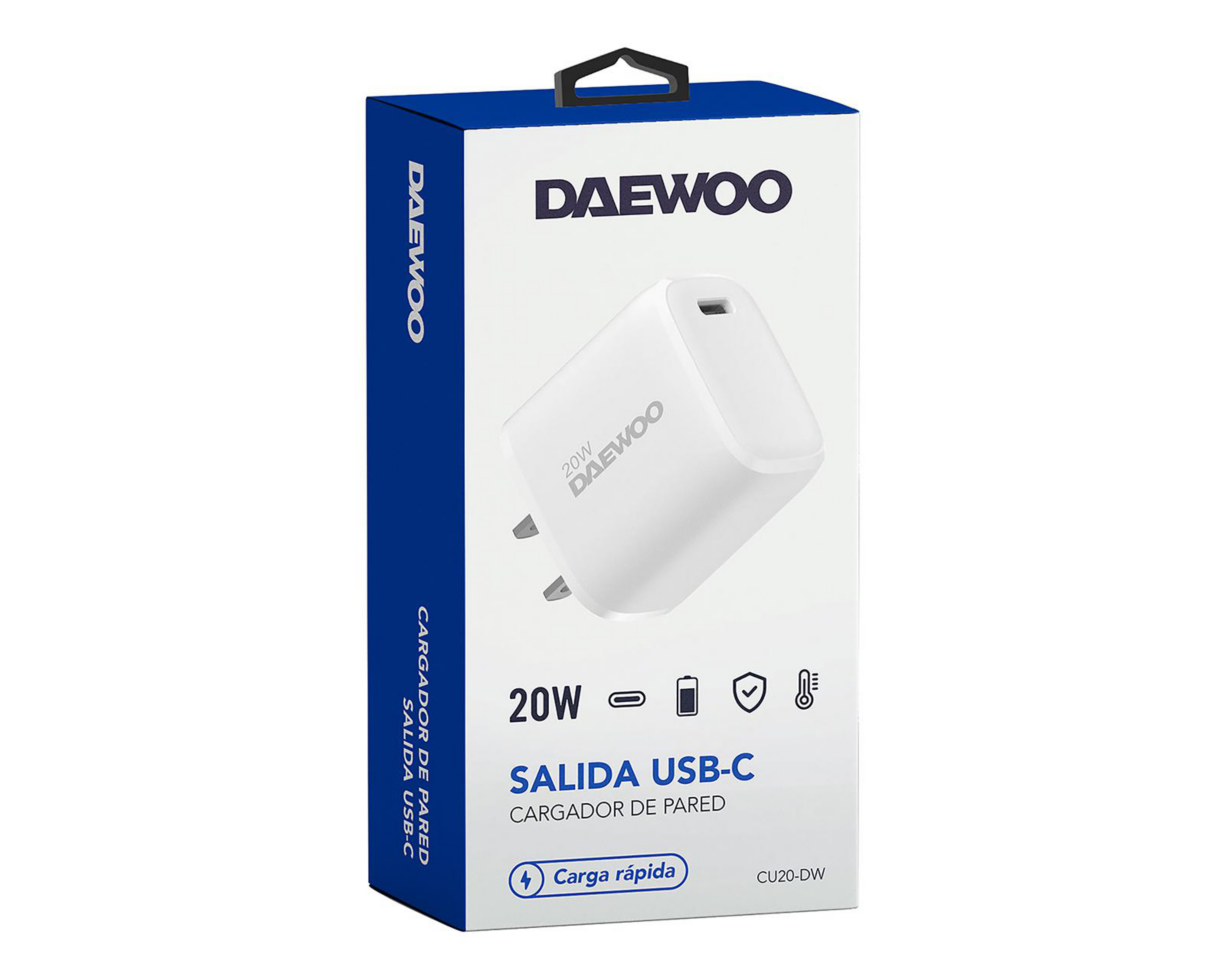 Foto 4 pulgar | Adaptador de Corriente Daewoo con Entrada USB-C 20W