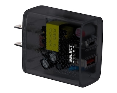 Foto 2 | Adaptador de Corriente Select Power con Entrada USB y USB-C 20W