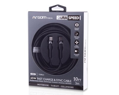 Foto 4 | Cable Argomtech Tipo USB-C de 3 Metros