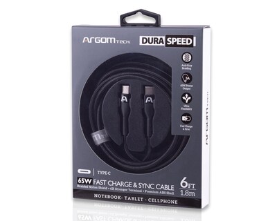 Foto 3 | Cable Argomtech Tipo USB-C de 1.8 Metros