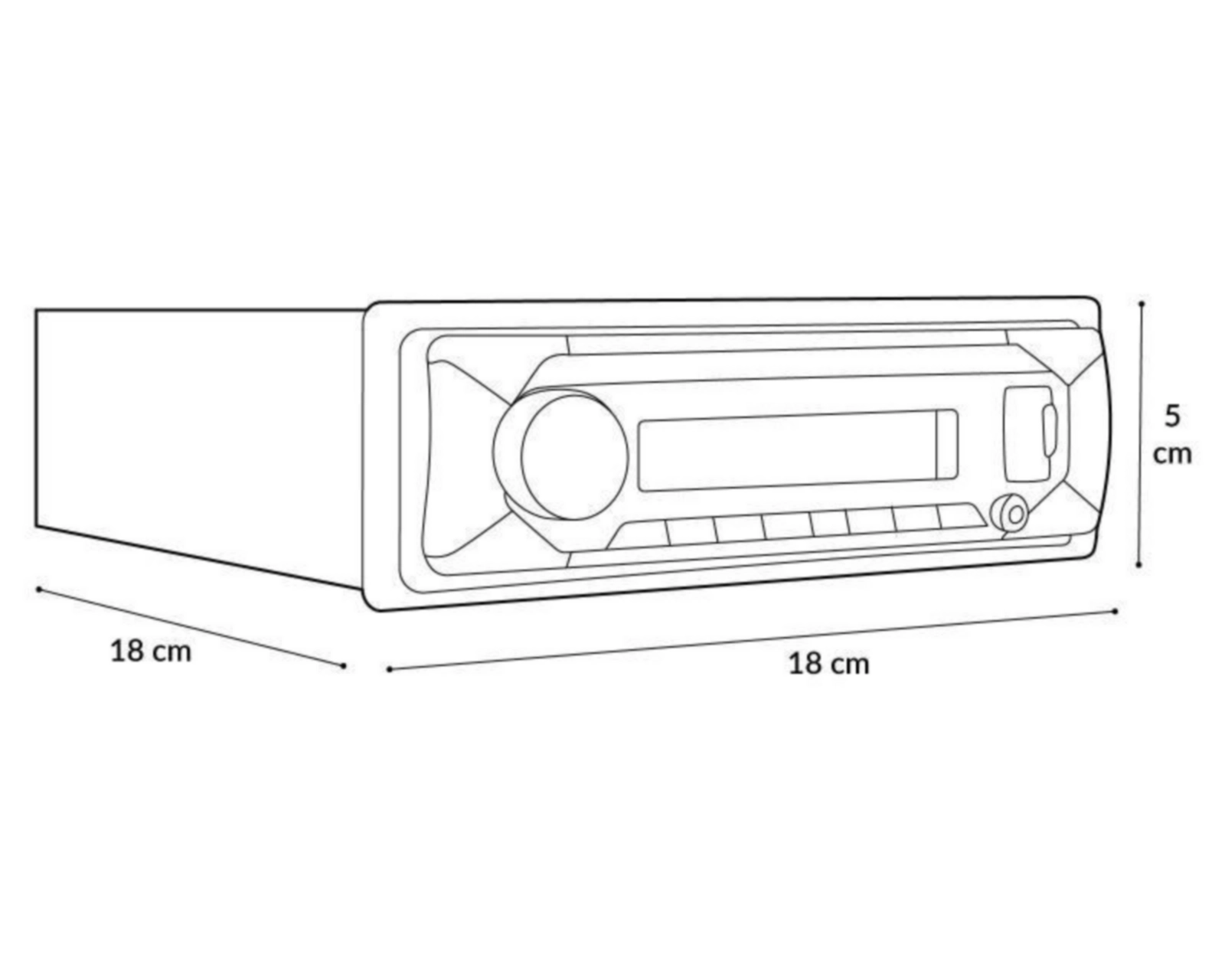 Foto 7 | Autoestéreo Sony MXSN4316BT/Q E con Bluetooth