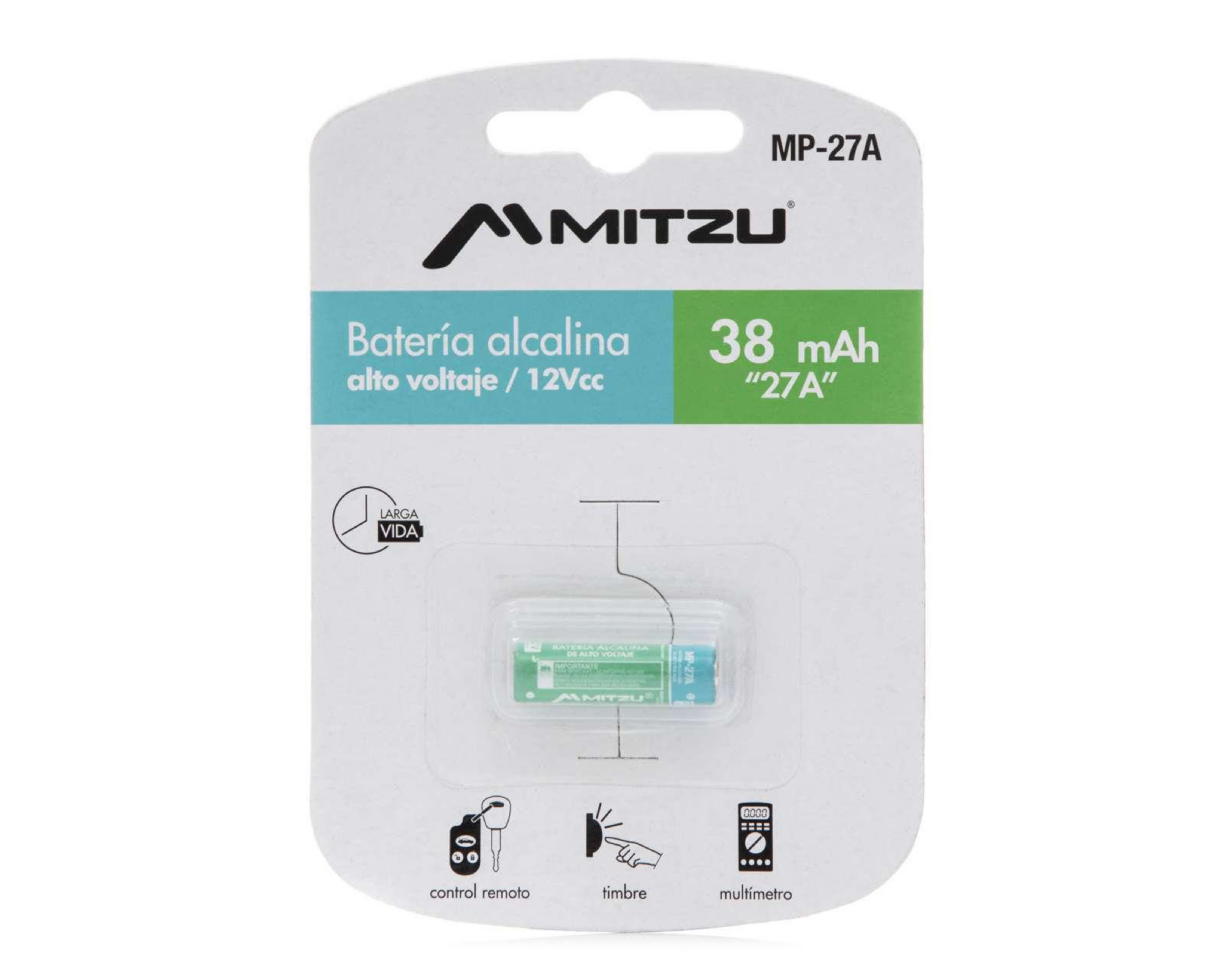 Foto 2 pulgar | Batería Alcalina Mitzu 12 V