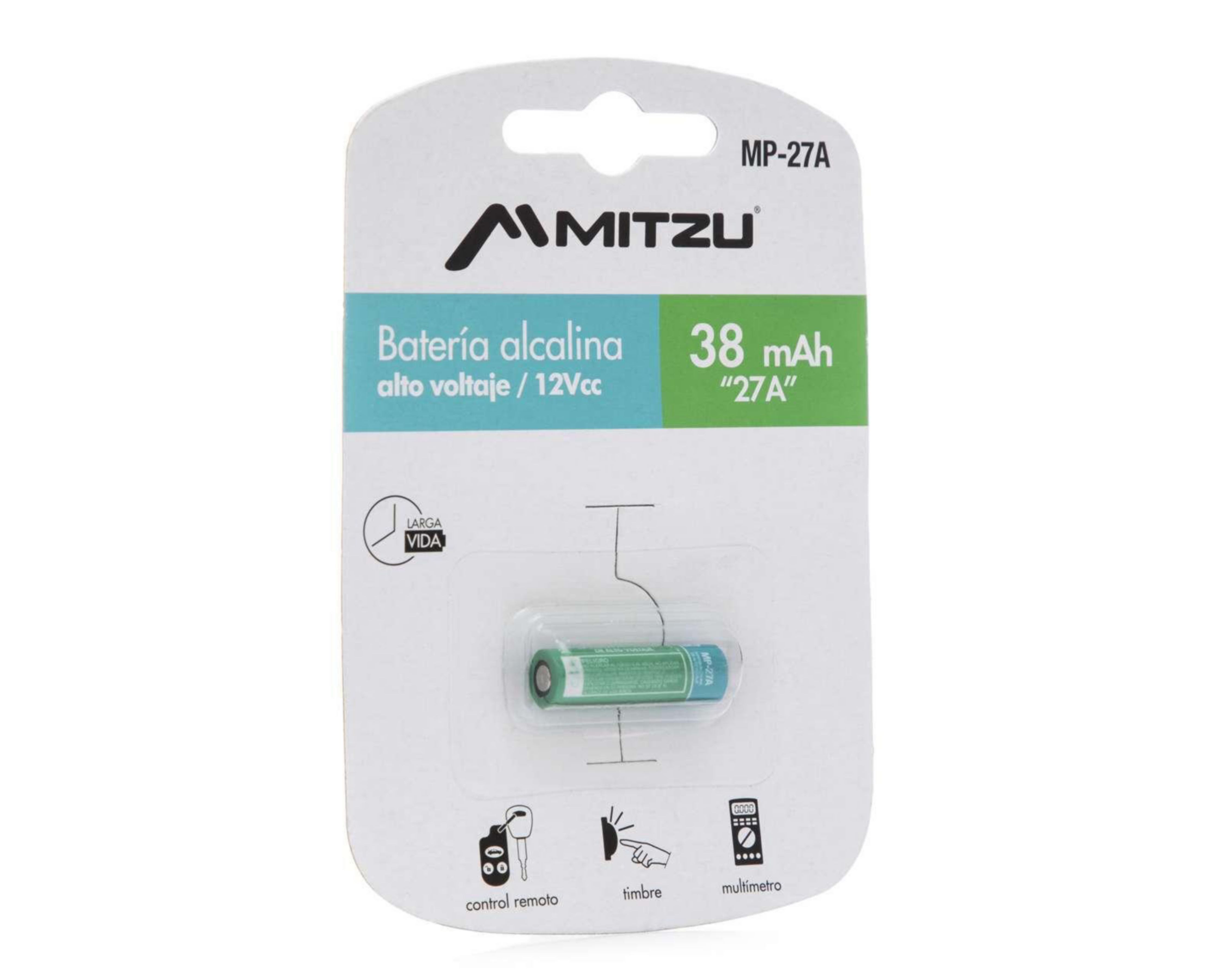 Foto 3 pulgar | Batería Alcalina Mitzu 12 V