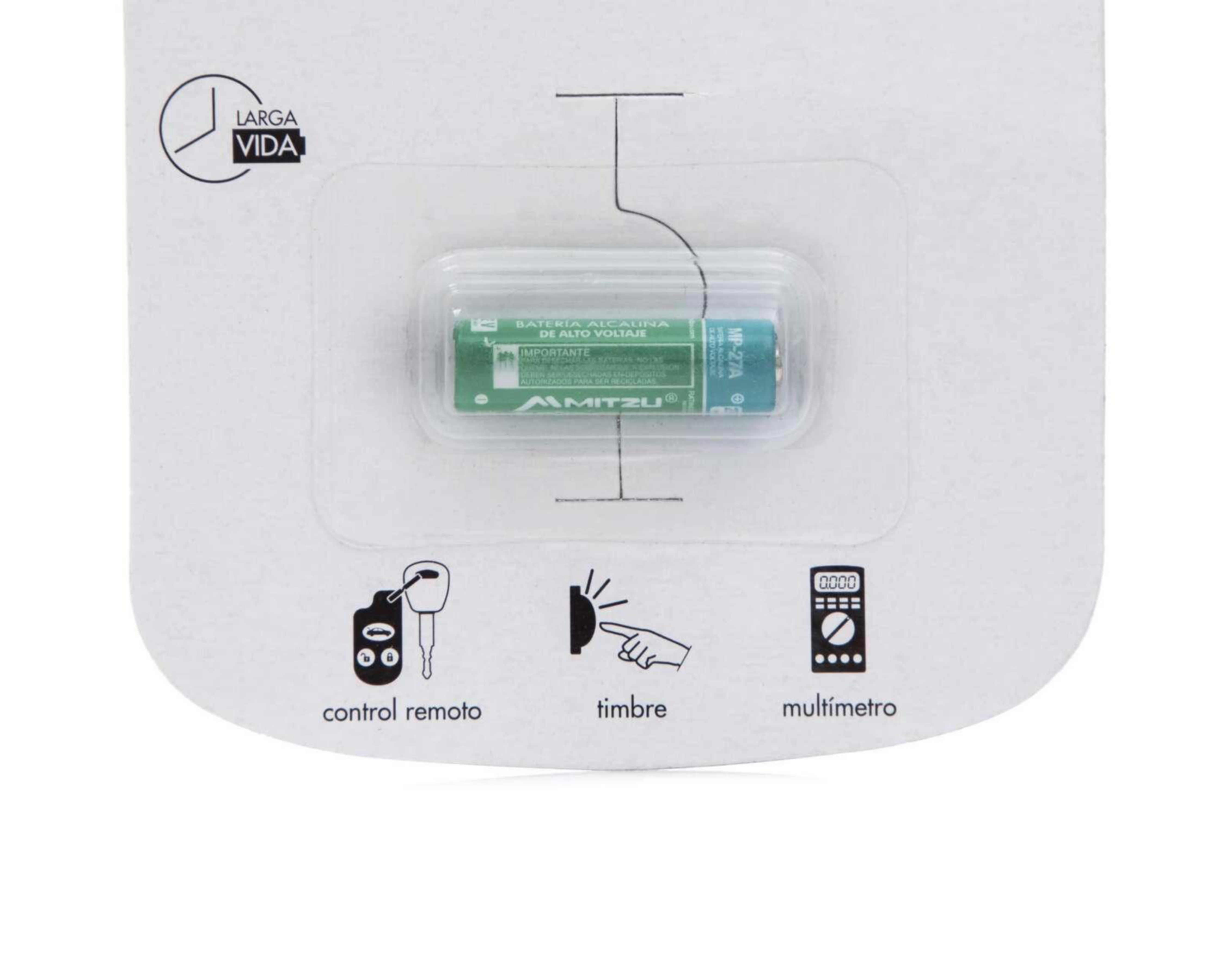 Foto 4 pulgar | Batería Alcalina Mitzu 12 V